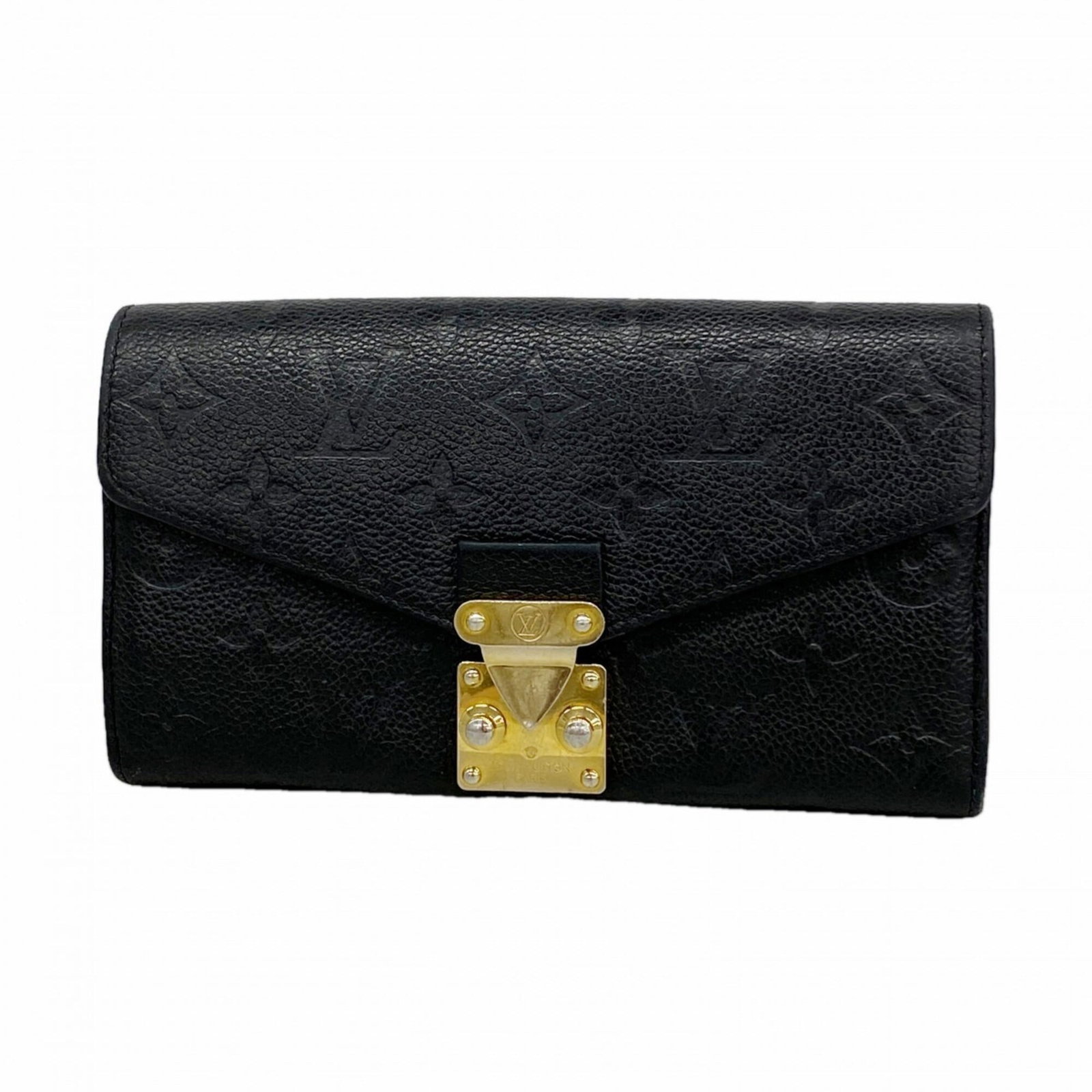 Vuitton Wallet Bi Fold Louis: Vuitton Wallet Bi Fold Louis The Louis Vuitton Wallet Bi Fold in Noir features a sleek, long design with a classic bi-fold layout. Measuring 12cm x 19cm x 3cm, it provides ample space for cards and