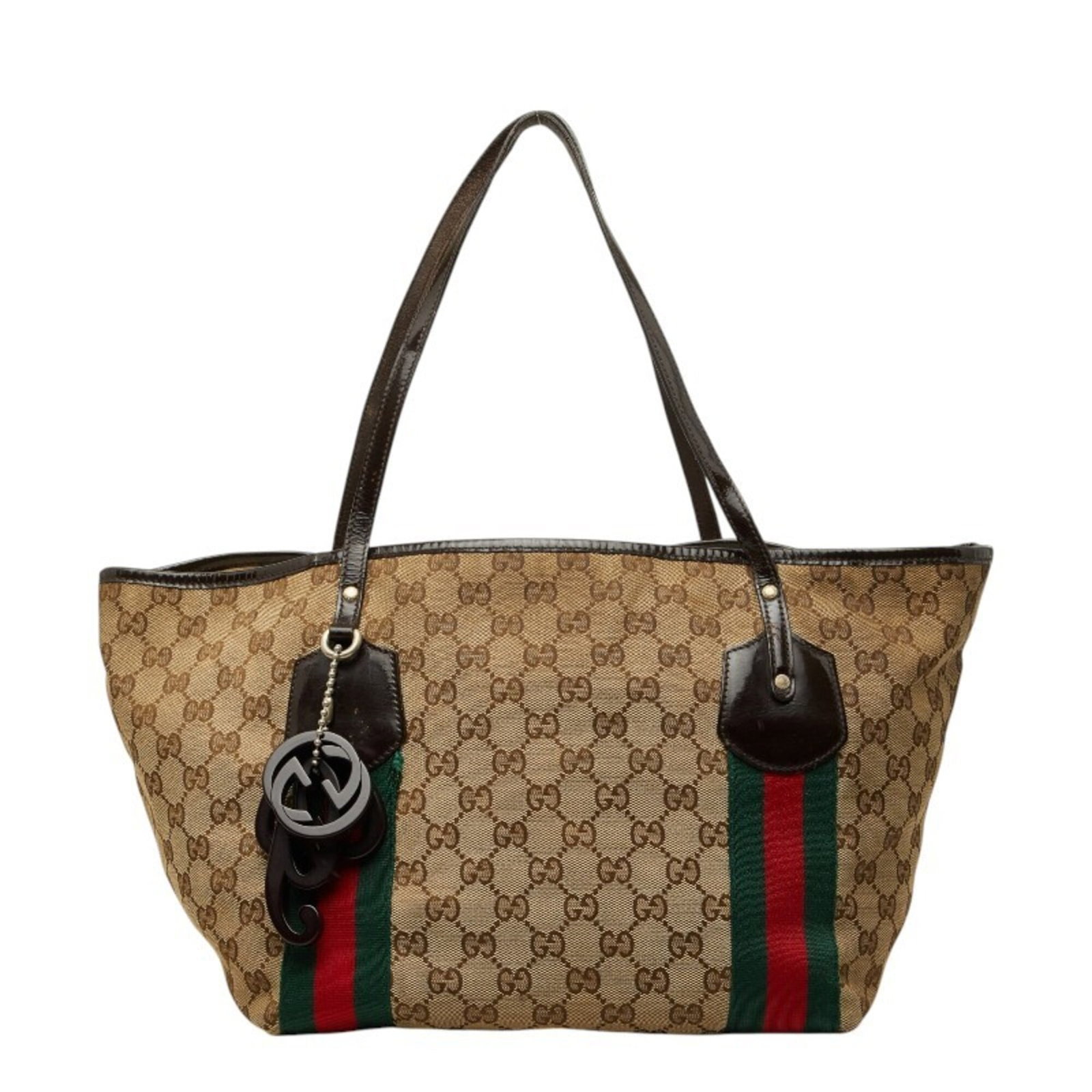 Canvas Leather Gucci Bag Tote Shoulder: Canvas Leather Gucci Bag Tote Shoulder Canvas Leather Gucci Bag Tote Shoulder - A stylish and versatile tote bag from the iconic Italian luxury brand, featuring high-quality canvas and leather