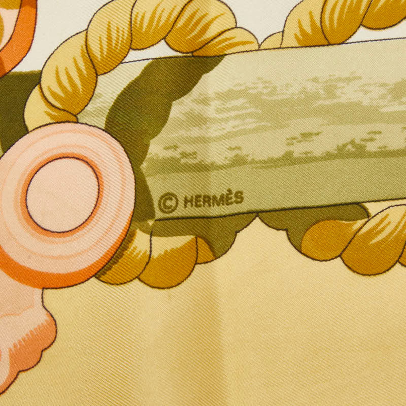 Hermes Silk Scarf - 7