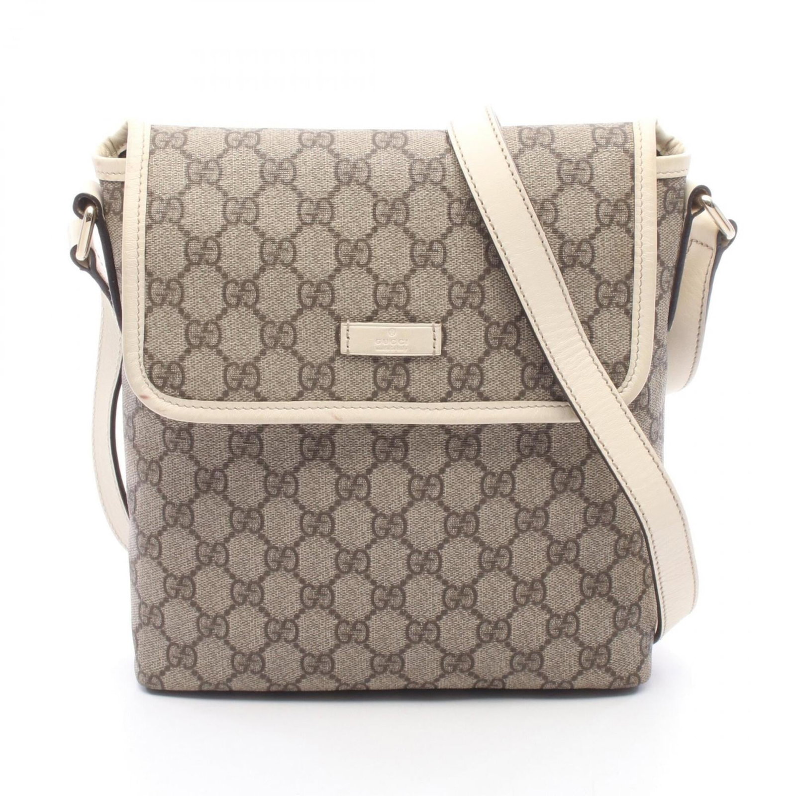 Gucci leather handbag supreme shoulder bag: Gucci leather handbag supreme shoulder bag Gucci's GG Supreme leather handbag boasts a sleek, sophisticated design with clean lines and a classic shape. Made from high-quality GG Supreme leather in be