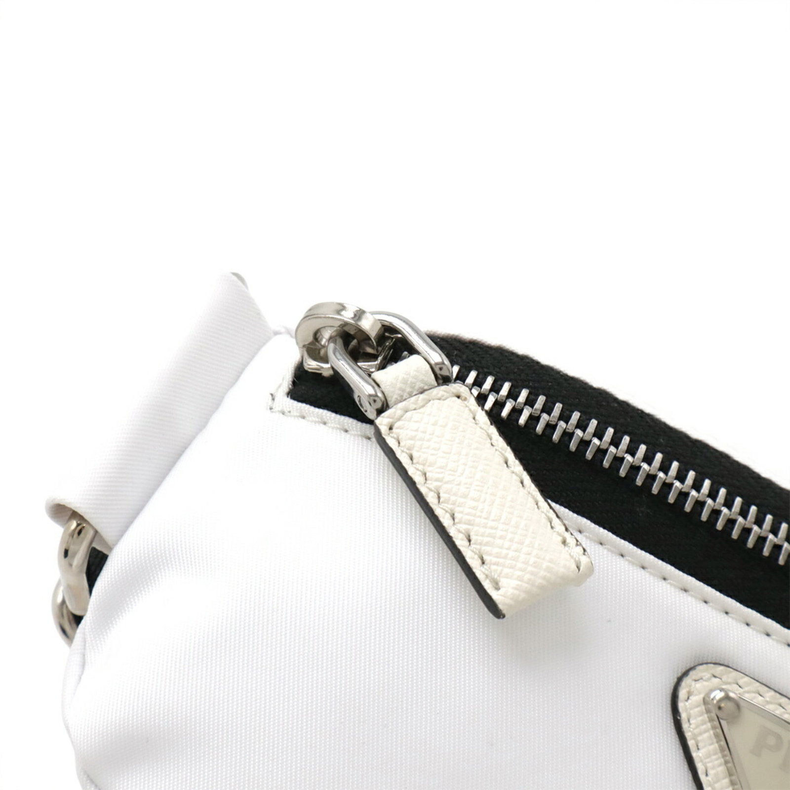 Nylon Leather Pouch Prada - 5