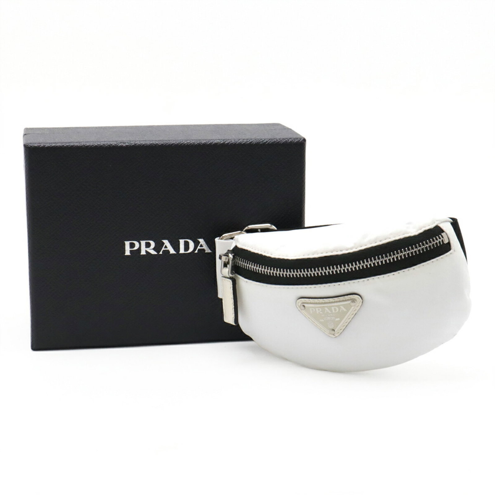 Nylon Leather Pouch Prada - 8