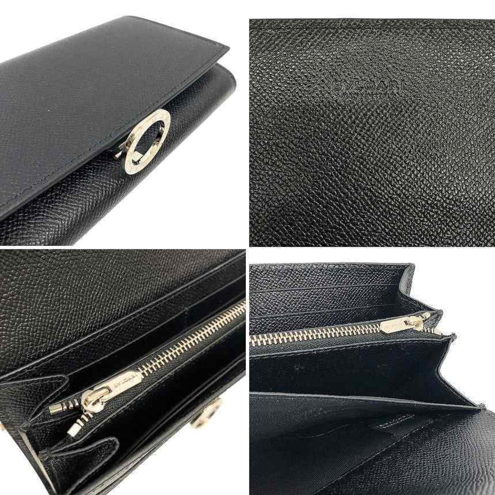 Long Bi fold Wallet Leather - 3