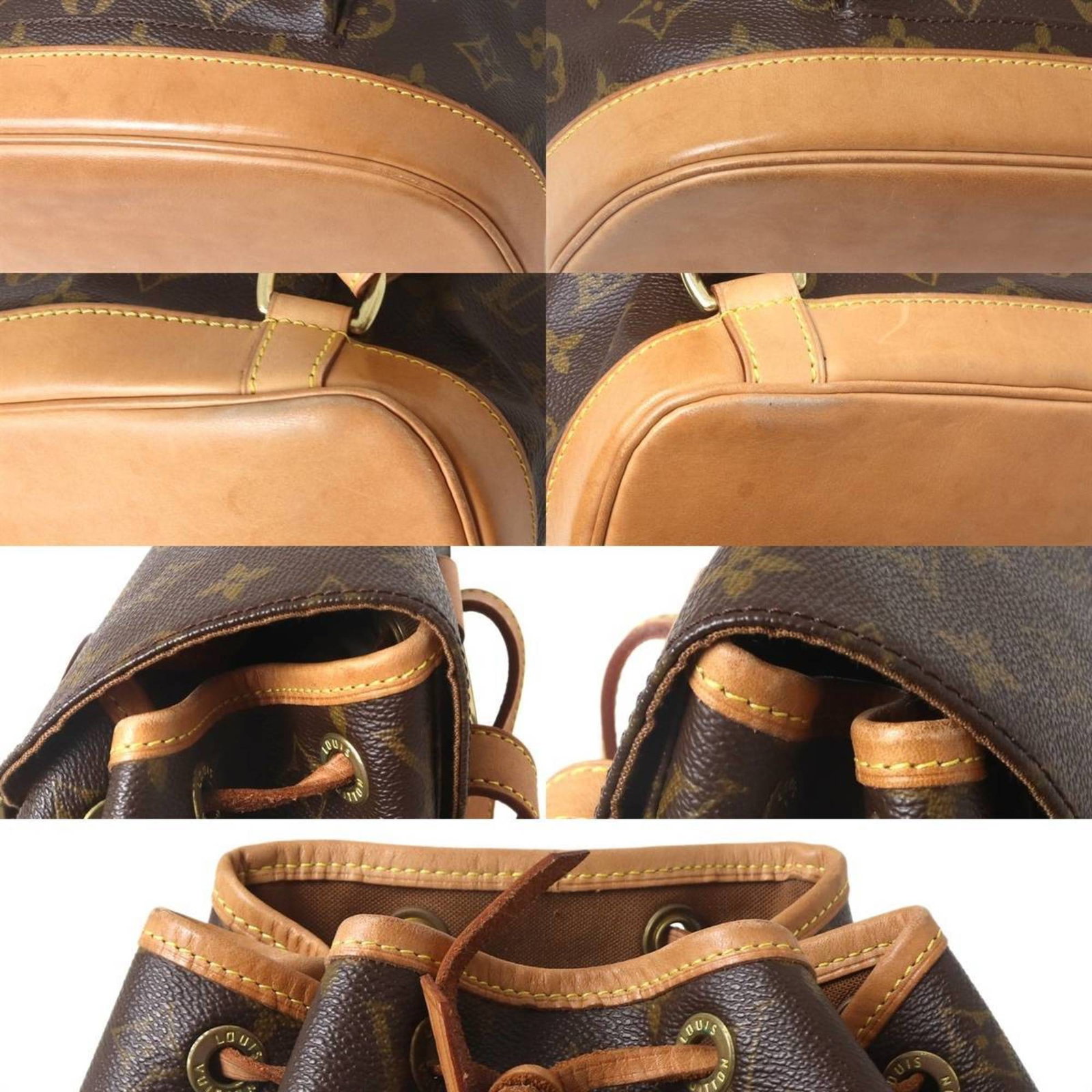 Leather Louis Vuitton Backpack - 6