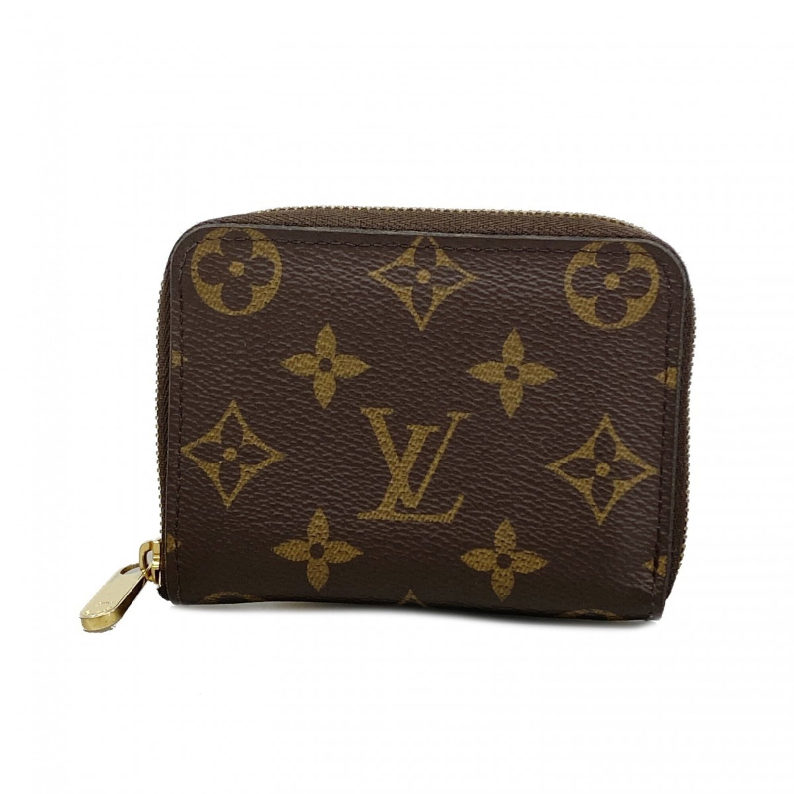 Coin purse from Louis Vuitton: Coin purse from Louis Vuitton Brown Louis Vuitton coin purse with classic design, measuring 8cm x 10cm x 1.5cm in size. Made from high-quality materials, this compact case features a timeless style th