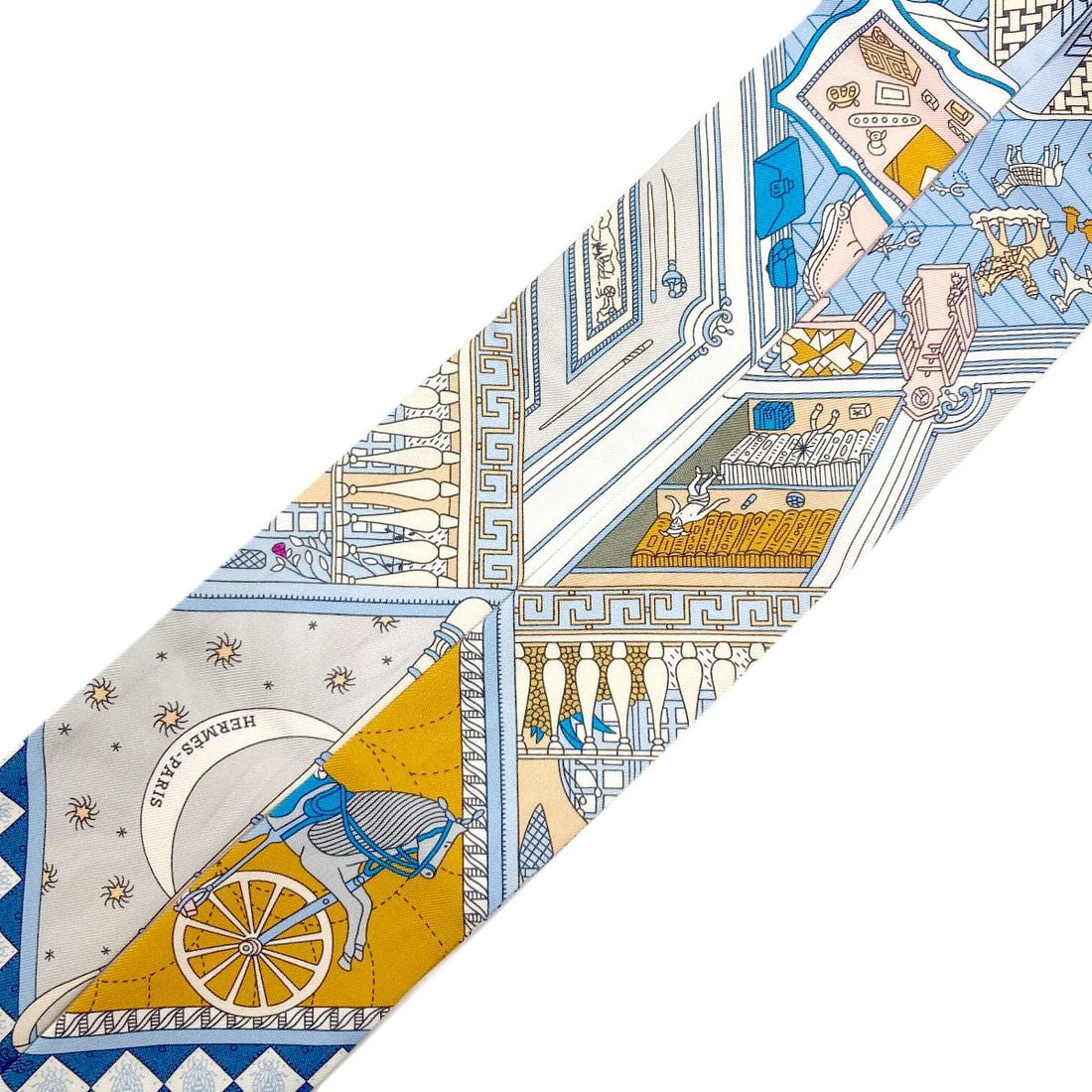 Silk Hermes Twilly Scarf - 2