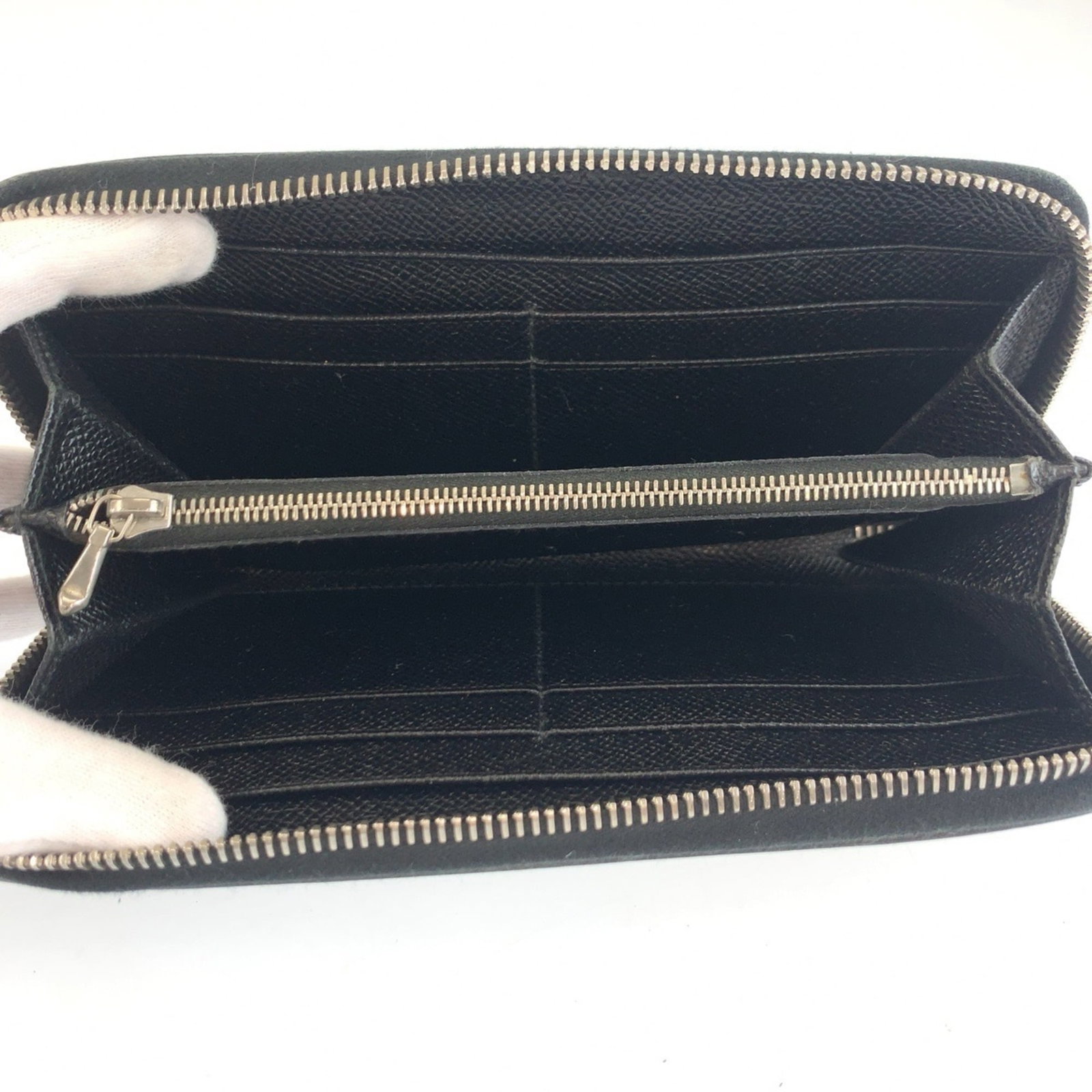 Long Bi fold Wallet Leather - 4