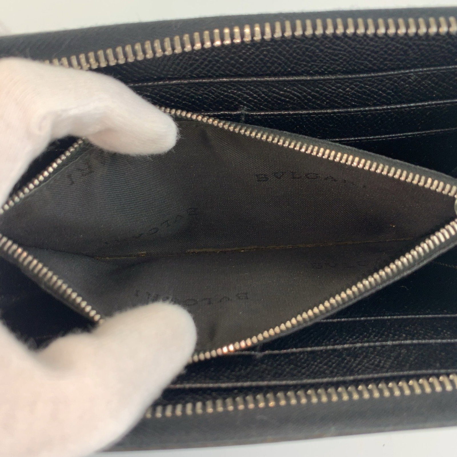 Long Bi fold Wallet Leather - 5