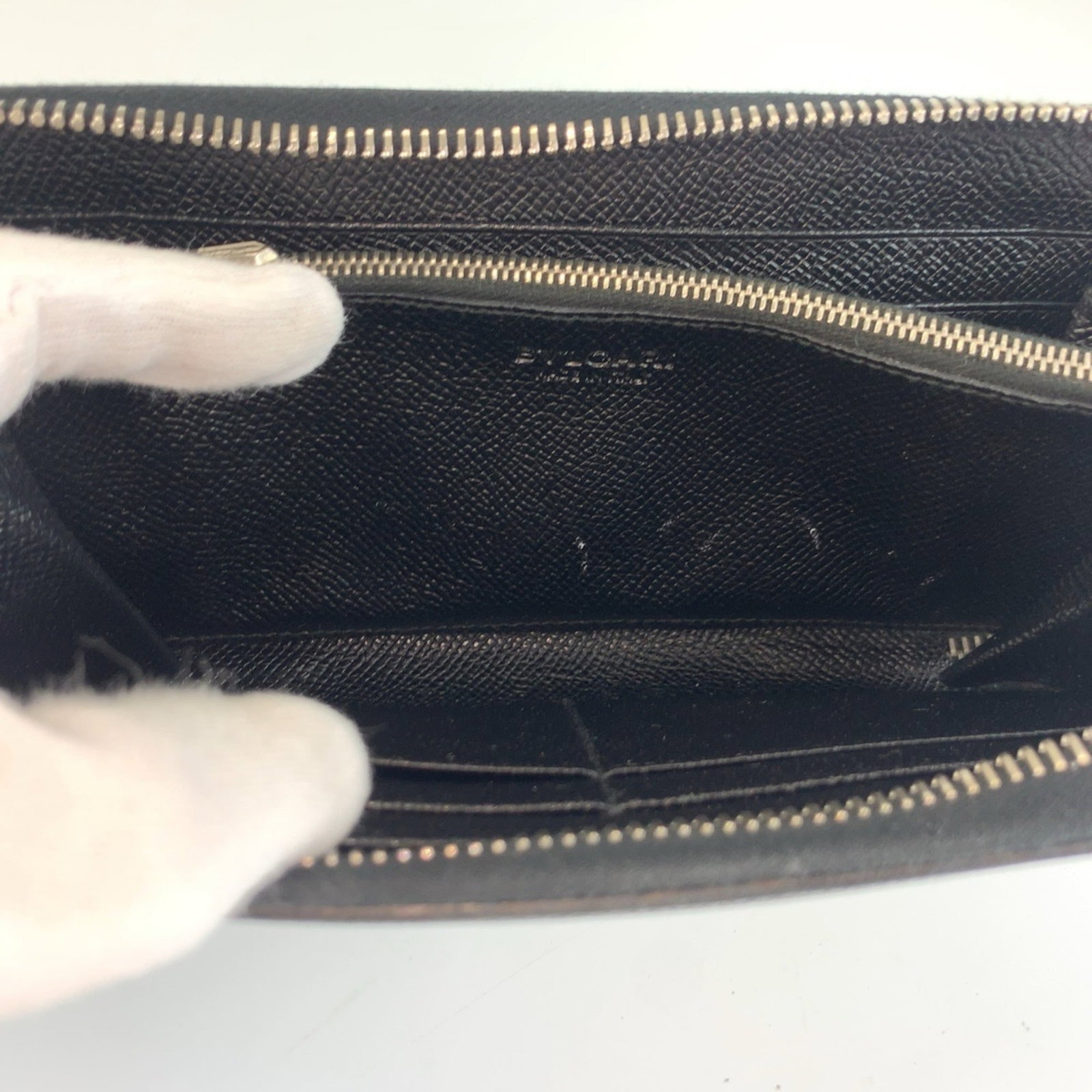 Long Bi fold Wallet Leather - 6