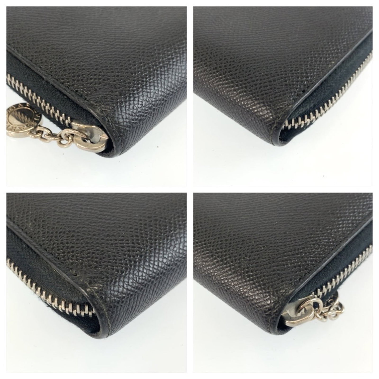 Long Bi fold Wallet Leather - 7