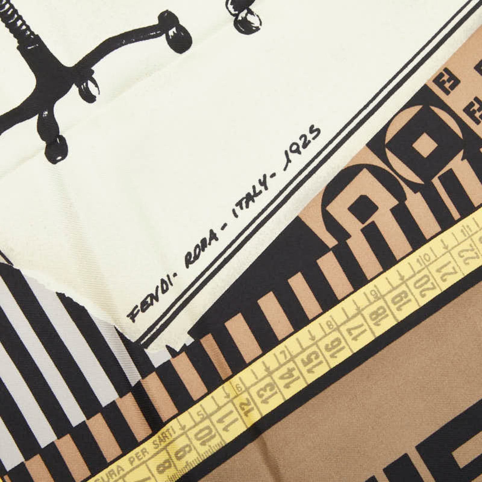 Fendi silk scarf - 2