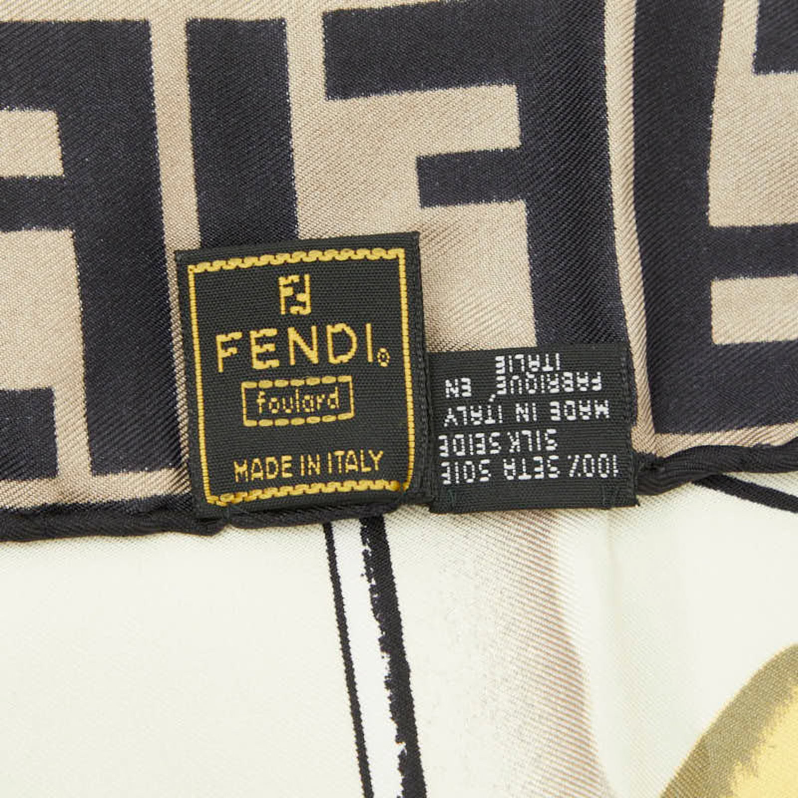 Fendi silk scarf - 4