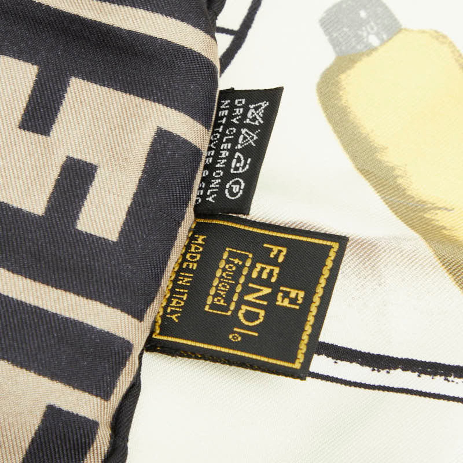 Fendi silk scarf - 5
