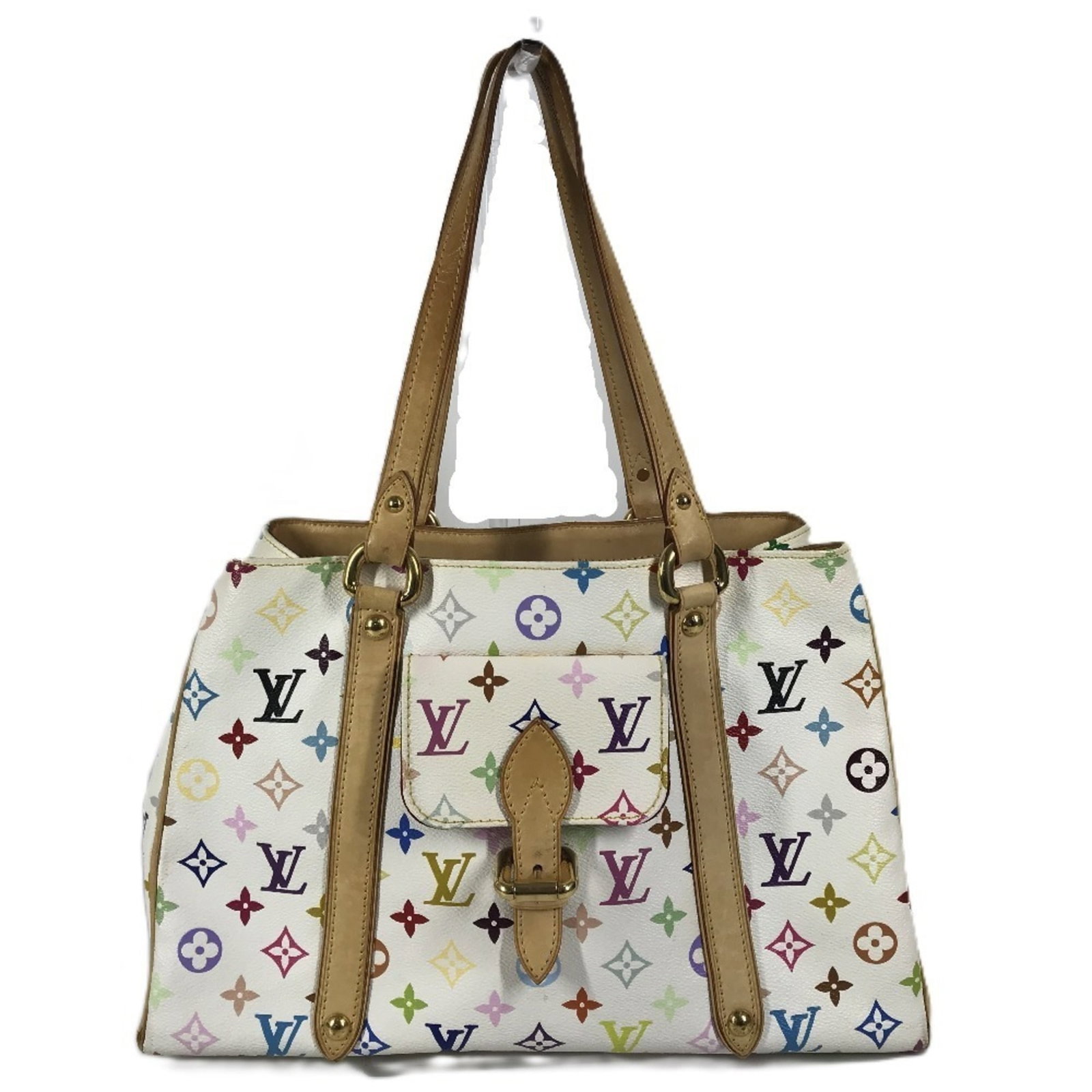 Shoulder bag multicolore monogram tote Louis Vuitton: Shoulder bag multicolore monogram tote Louis Vuitton Monogram Multicolore Tote Bag from Louis Vuitton. This shoulder bag features the iconic monogram pattern in a vibrant multicolore design, with a