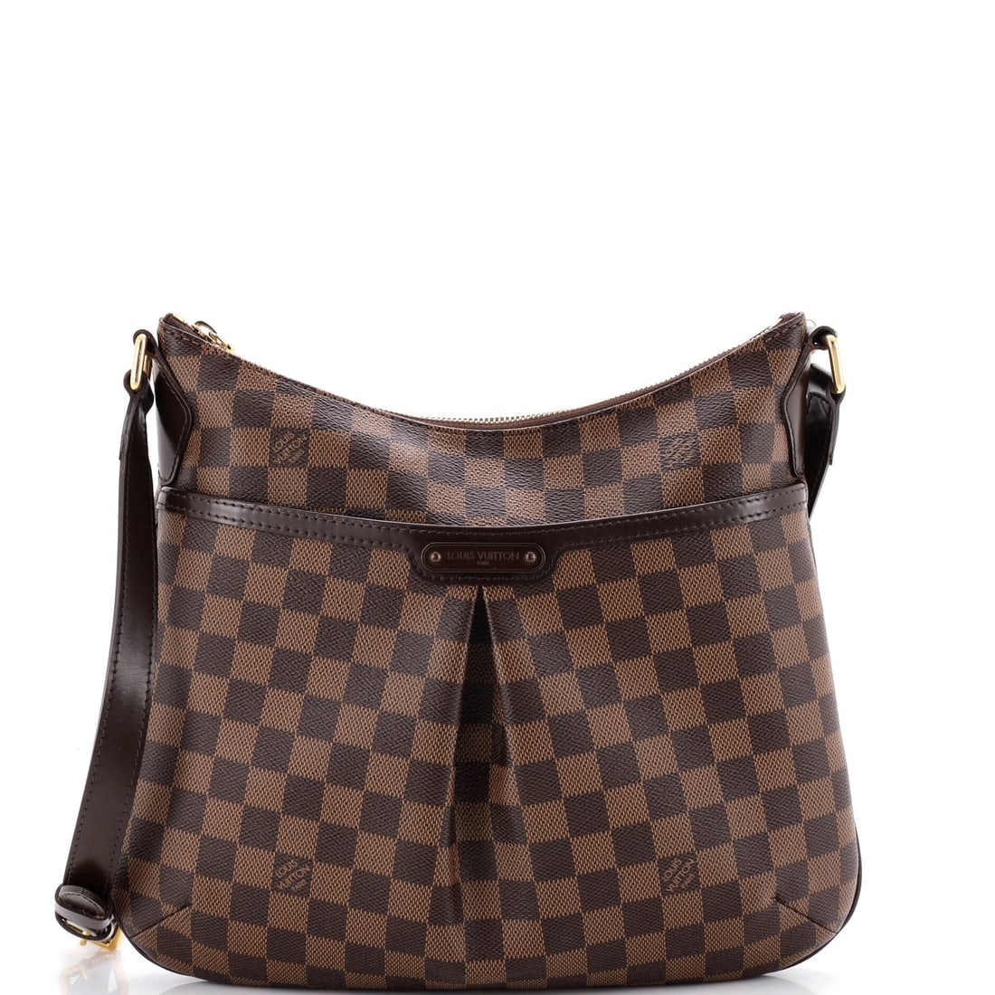 Louis Vuitton Bloomsbury Handbag Damier PM: Louis Vuitton Bloomsbury Handbag Damier PM The Louis Vuitton Bloomsbury Handbag Damier PM boasts classic style with its canvas-coated exterior in rich brown, adorned with the iconic Damier PM