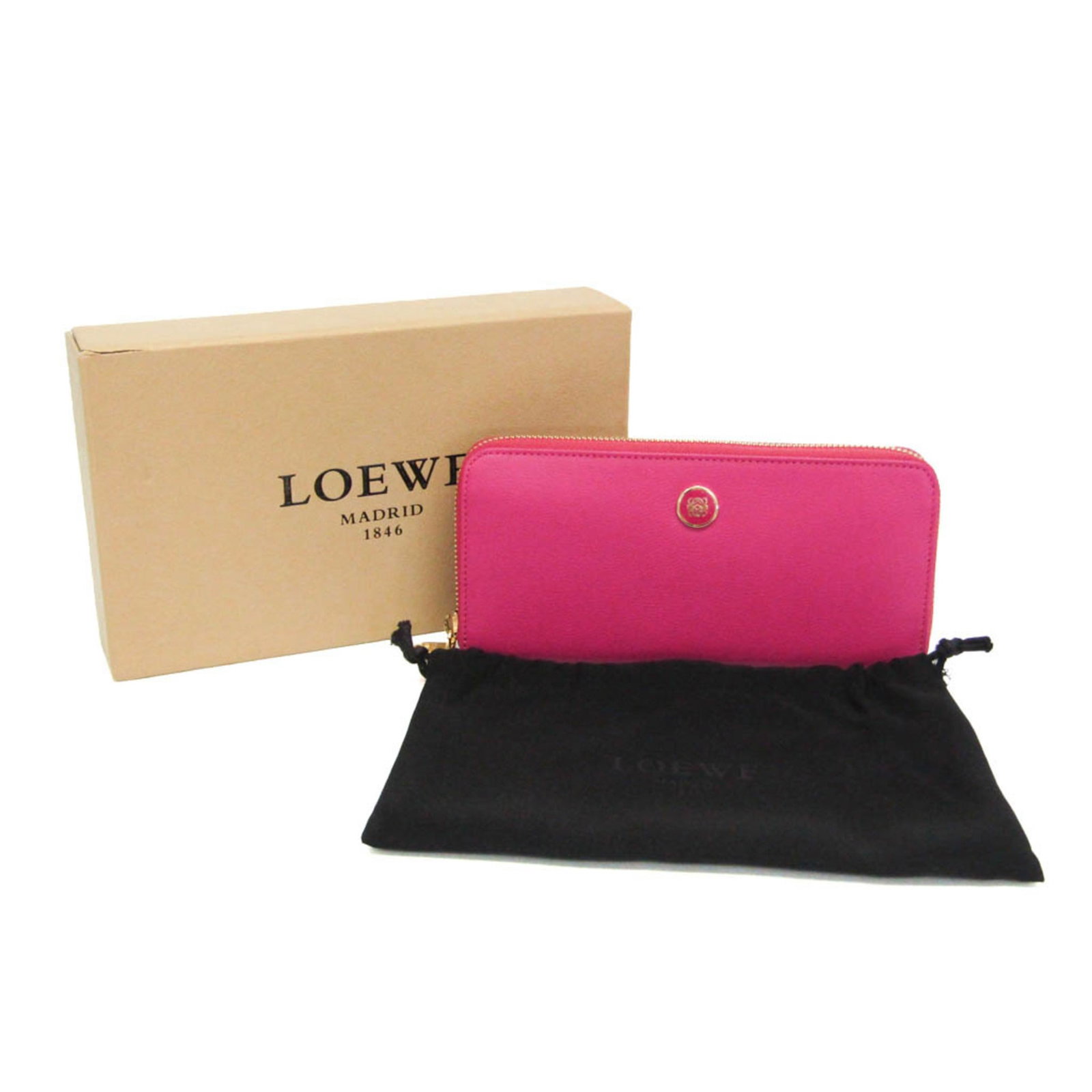 Long Wallet Bi Fold Leather - 2