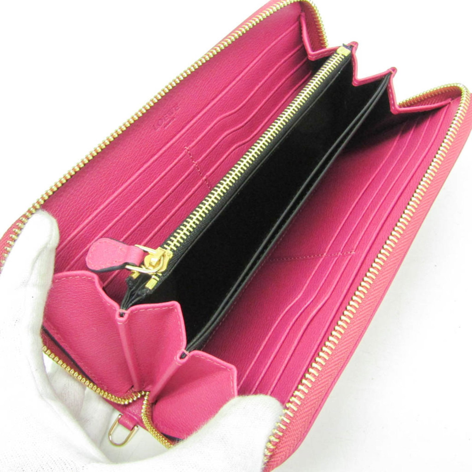 Long Wallet Bi Fold Leather - 4