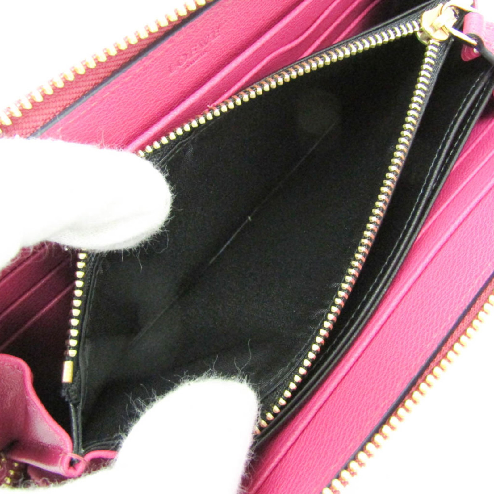 Long Wallet Bi Fold Leather - 5