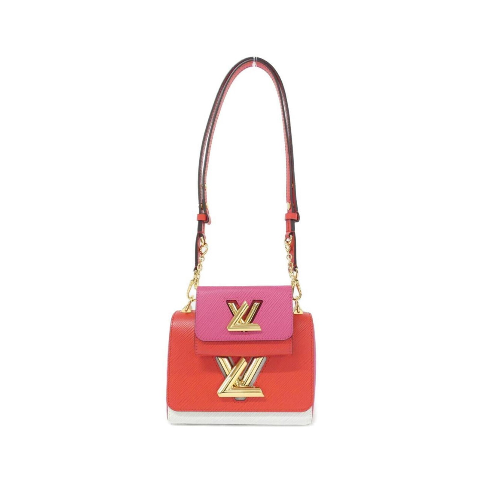 Shoulder bag pouch leather Louis Vuitton: Shoulder bag pouch leather Louis Vuitton Rose, Rouge leather Louis Vuitton shoulder bag pouch with gold hardware. Made from high-quality calf leather, this stylish pouch measures 15cm x 19cm x 9cm and