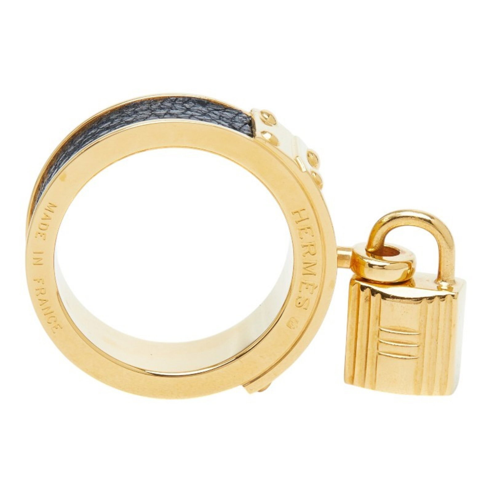 Hermes Scarf Ring Leather - 5