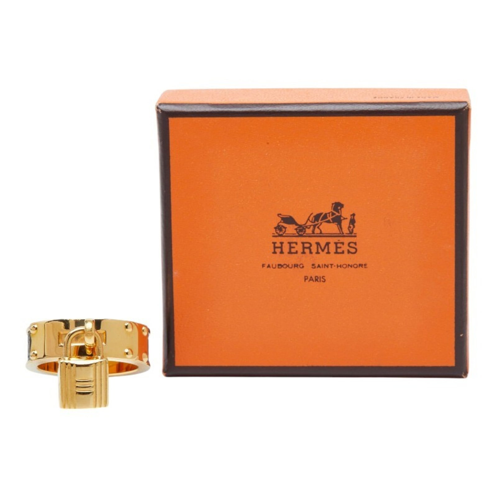 Hermes Scarf Ring Leather - 6