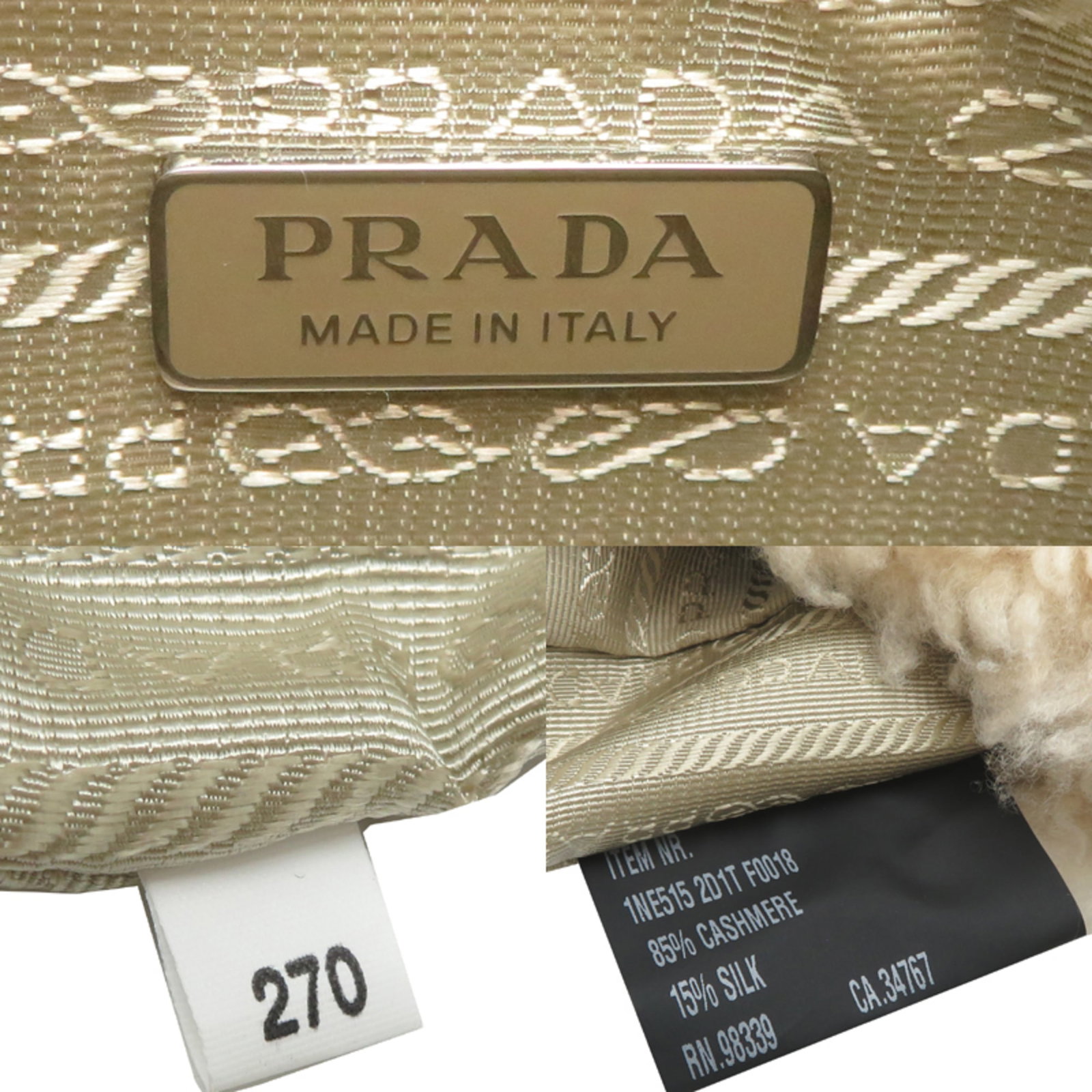 Handbag Silk Wool - 7