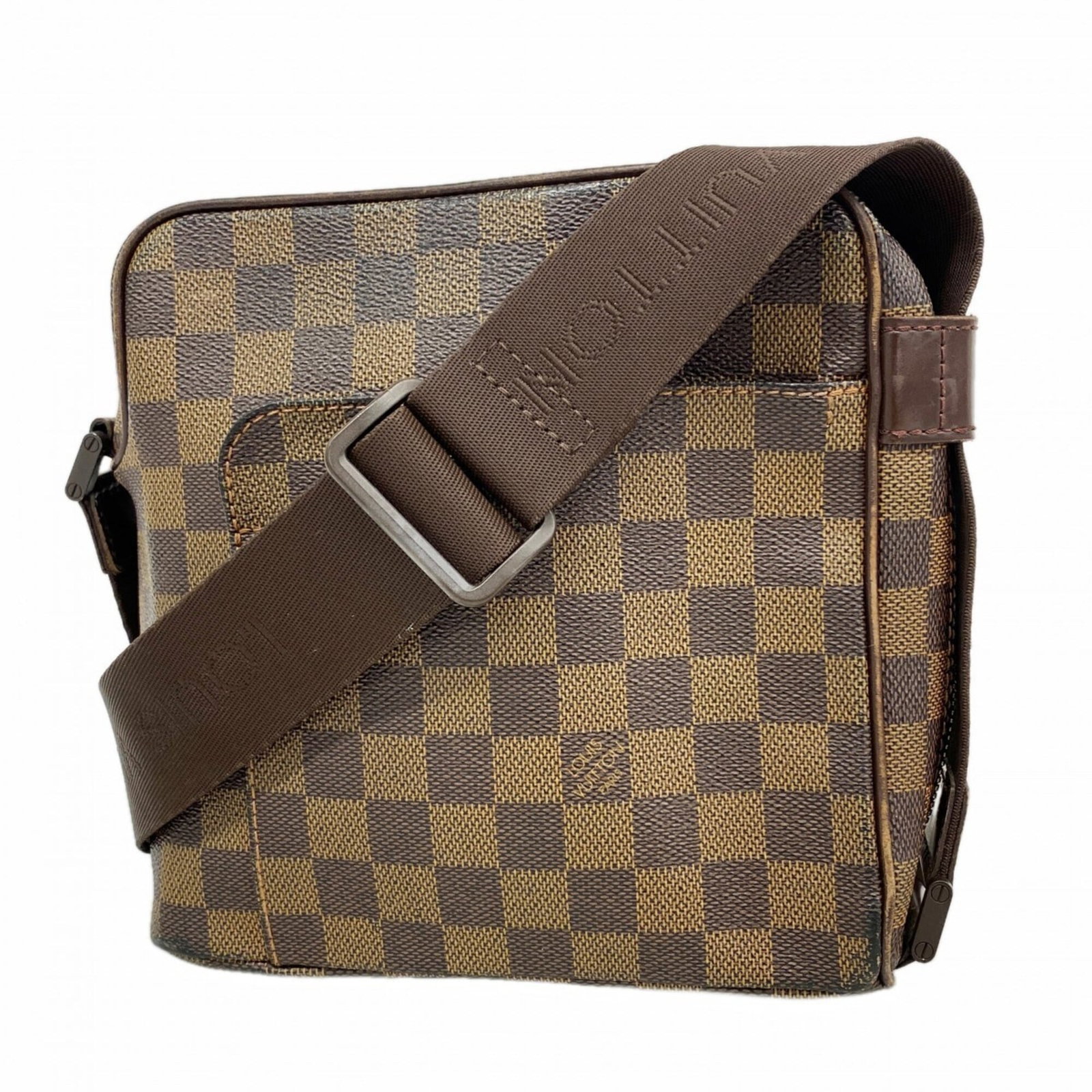 Shoulder bag from Louis Vuitton: Shoulder bag from Louis Vuitton 20cm x 20cm x 7cm Louis Vuitton Ebene Shoulder Bag - A stylish and compact shoulder bag from the iconic French fashion brand, featuring a signature monogram pattern.