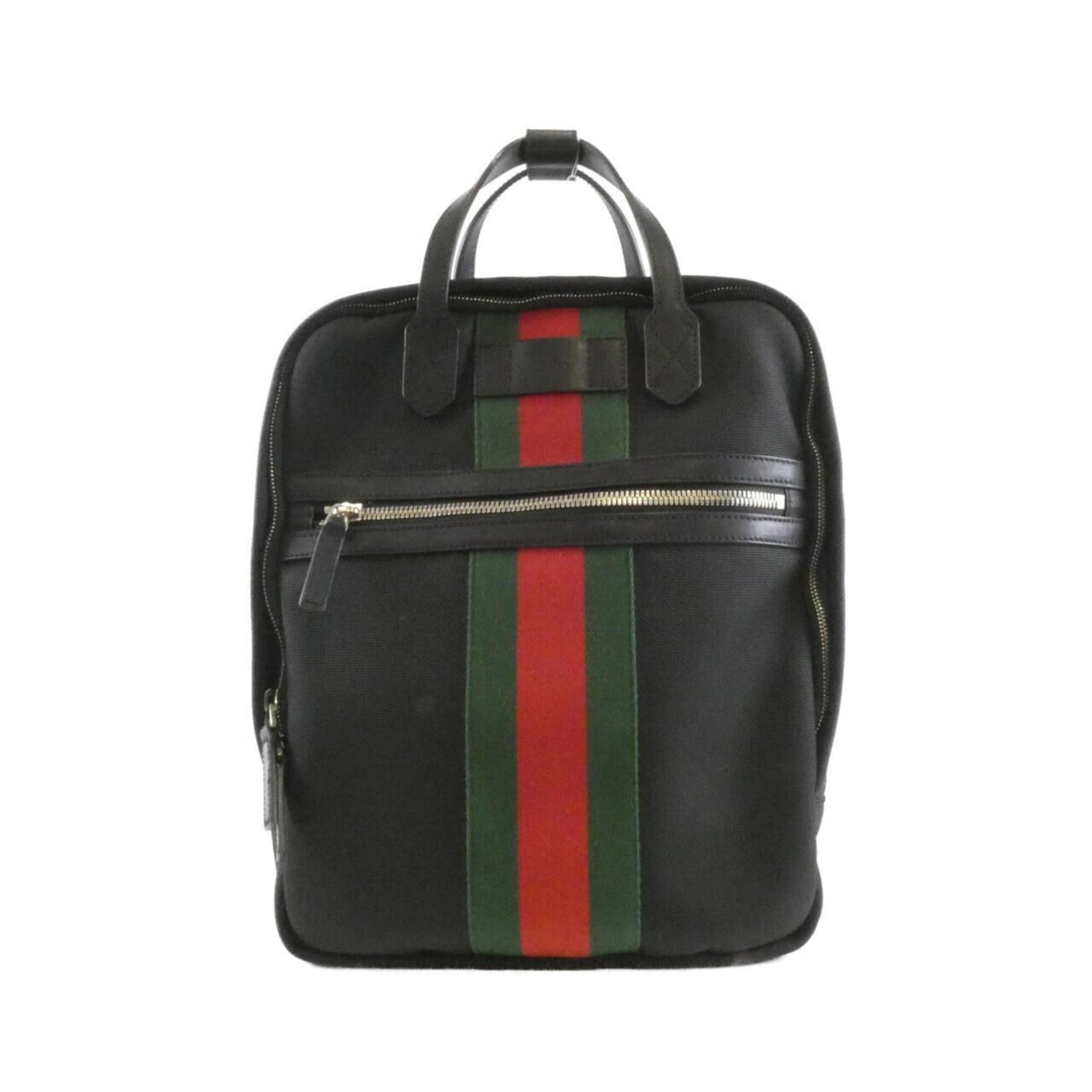 Gucci Backpack: Gucci Backpack Gucci Backpack in sleek black with silver hardware, measuring 35cm x 27cm x 14cm and weighing 840g. The backpack features adjustable straps with a length of 87cm, making it a practical 