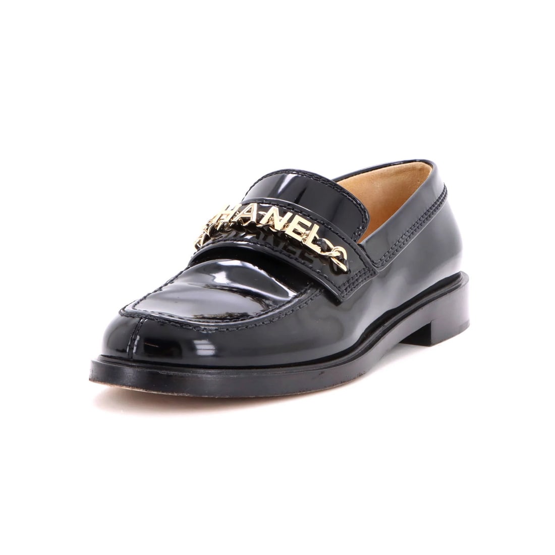 Women's Loafers Logo Chanel Patent (1 of 6)
