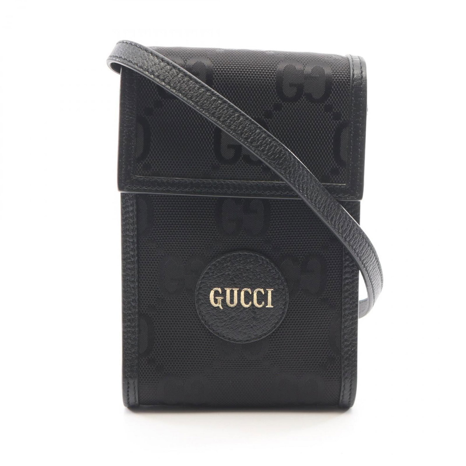 Nylon Leather Gucci Bag Shoulder: Nylon Leather Gucci Bag Shoulder Nylon Leather Gucci Bag Shoulder features a striking black color and sleek design, with a size of 17cm x 11.5cm x 3cm. Made from a combination of nylon and leather