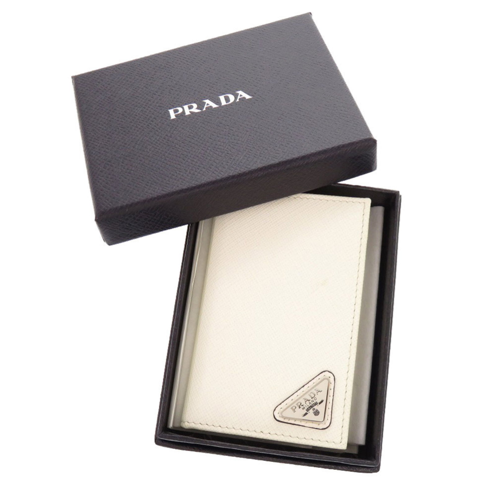 Card case saffiano triangle - 2