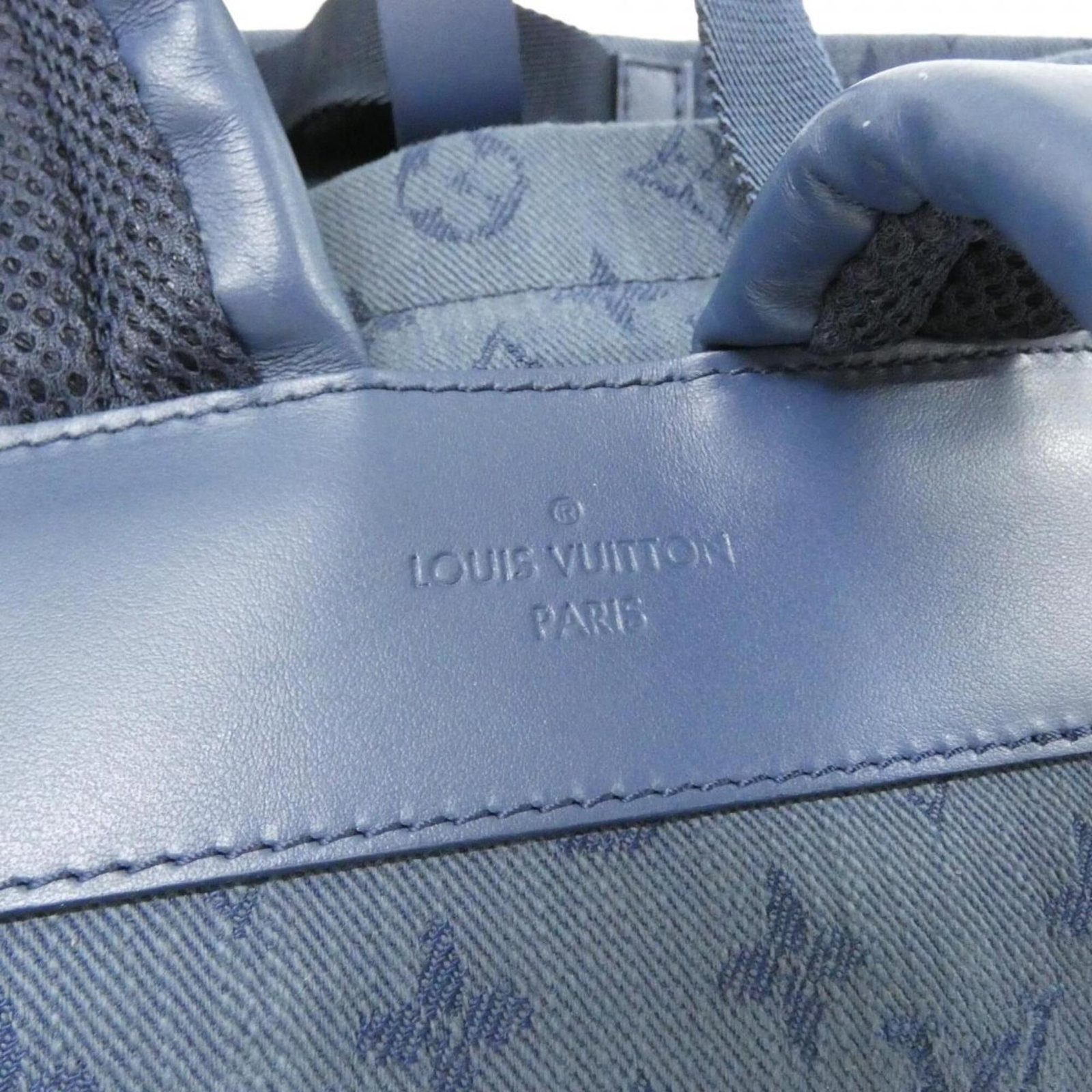 Vuitton Louis Backpack Denim - 5