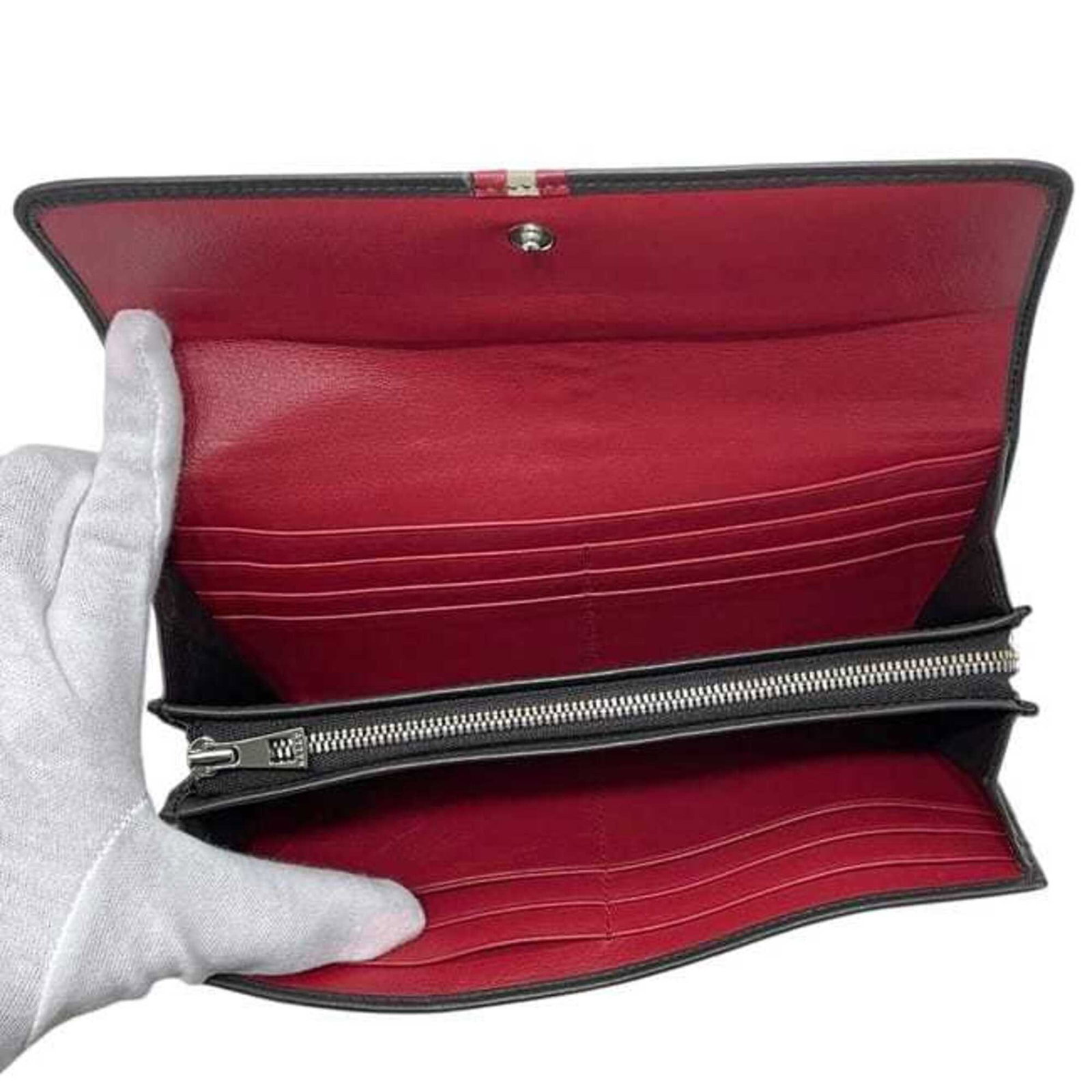 Long Wallet Leather Bi Fold - 5