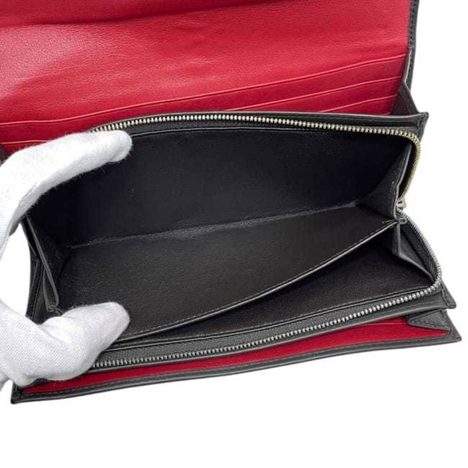 Long Wallet Leather Bi Fold - 6