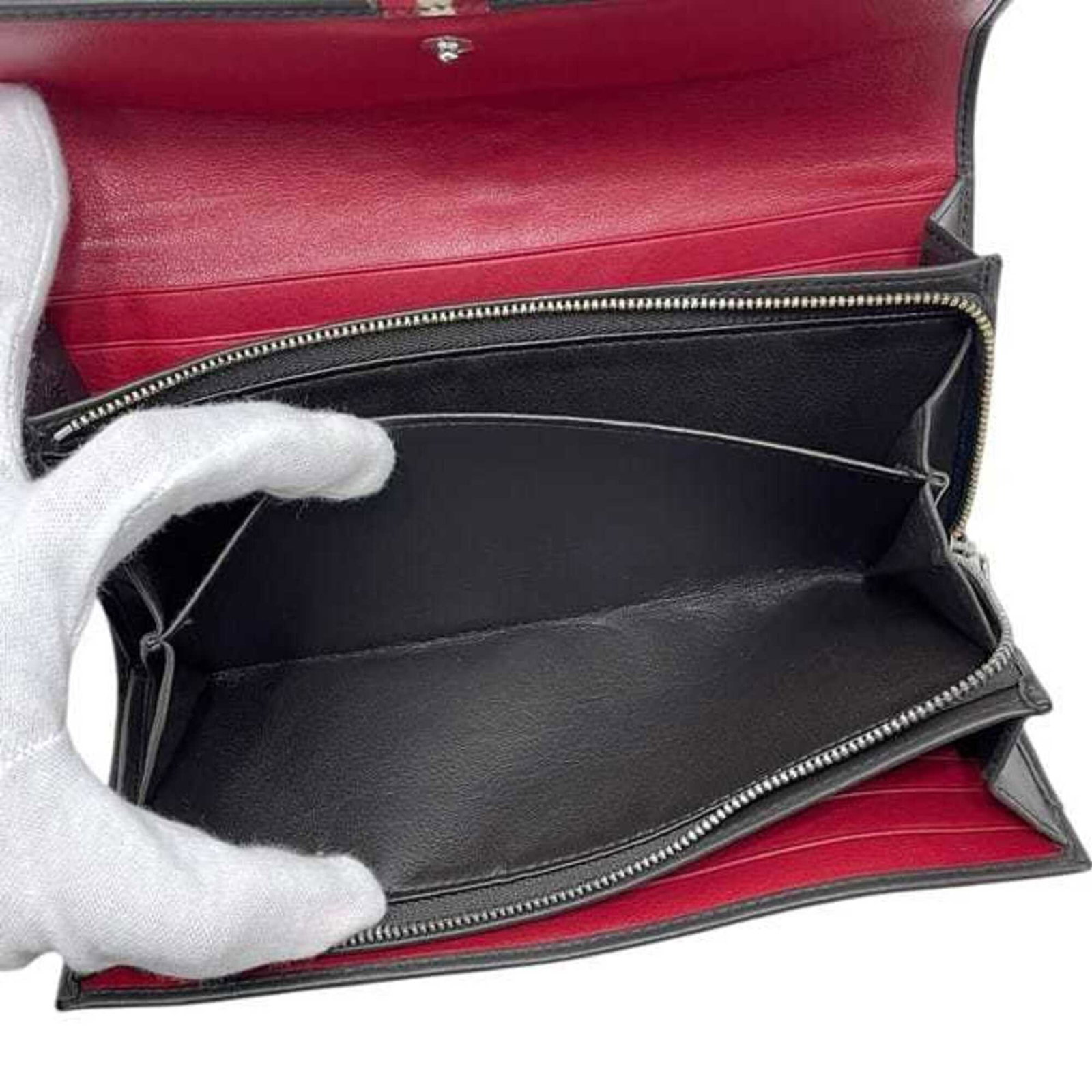 Long Wallet Leather Bi Fold - 7