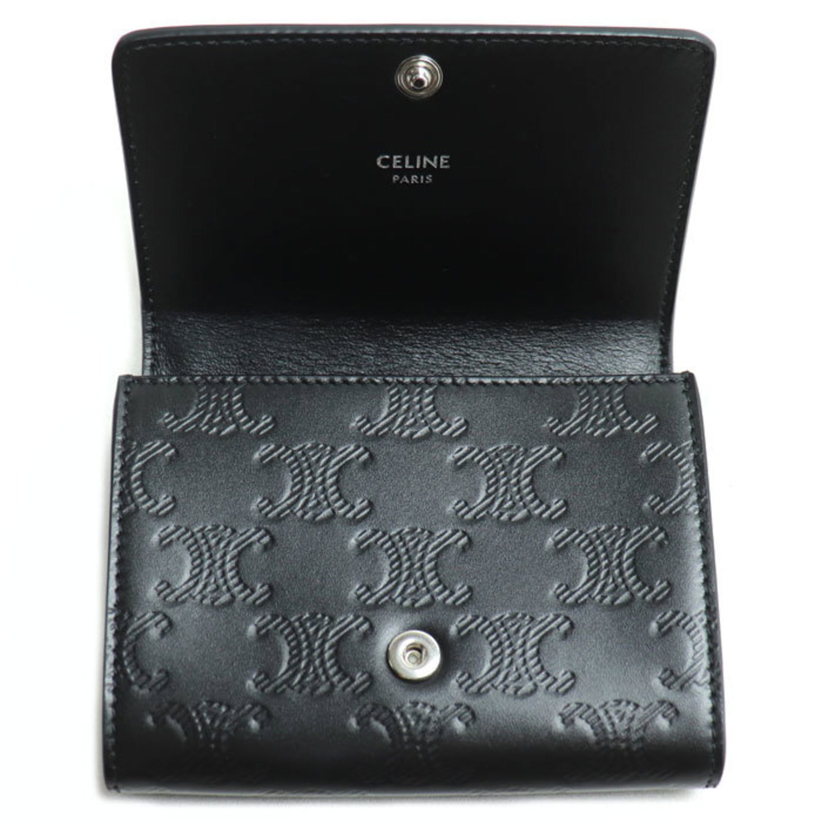 Celine Card Case Leather - 3
