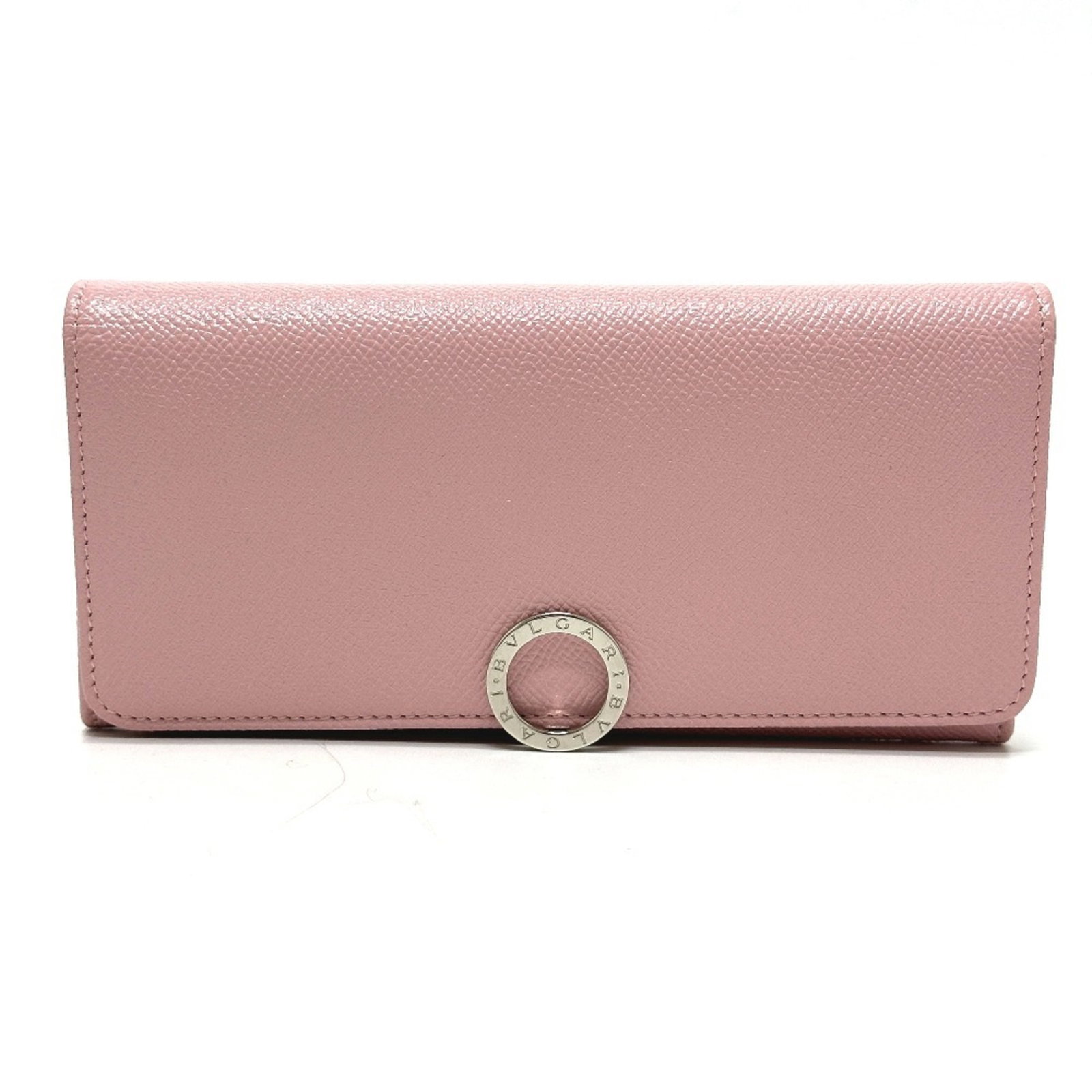 Bvlgari Coin Purse/ Coin Case Leather: Bvlgari Coin Purse/ Coin Case Leather The Bvlgari Coin Purse/ Coin Case Leather is a stylish and elegant accessory, featuring a beautiful pink leather design. Measuring 9cm x 19cm x 2.5cm, it comes