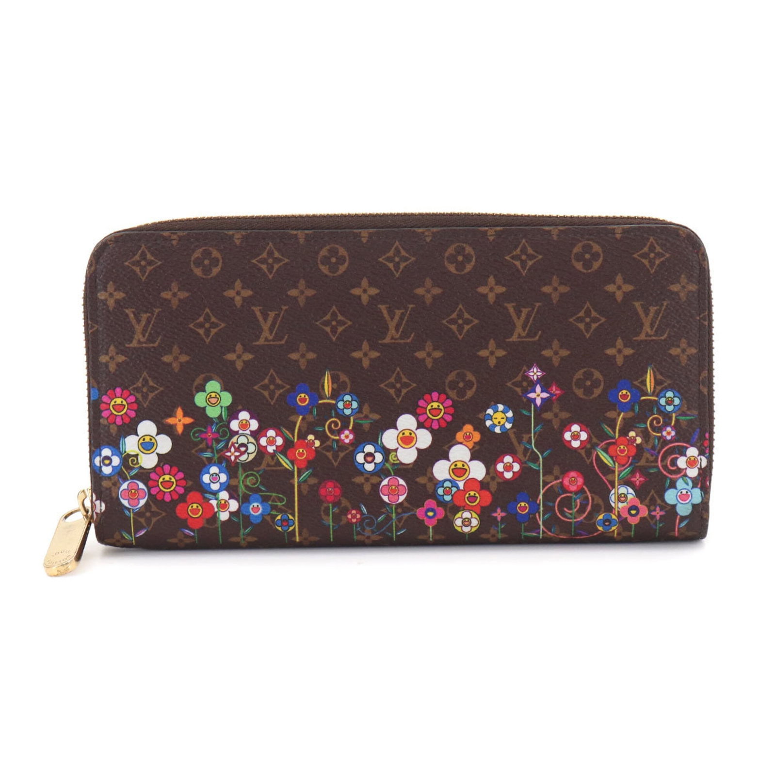 Louis Vuitton bi fold monogram wallet: Louis Vuitton bi fold monogram wallet The Louis Vuitton bi-fold monogram wallet features the iconic multi-color monogram pattern, a hallmark of the brand's signature style. Made from high-quality mate