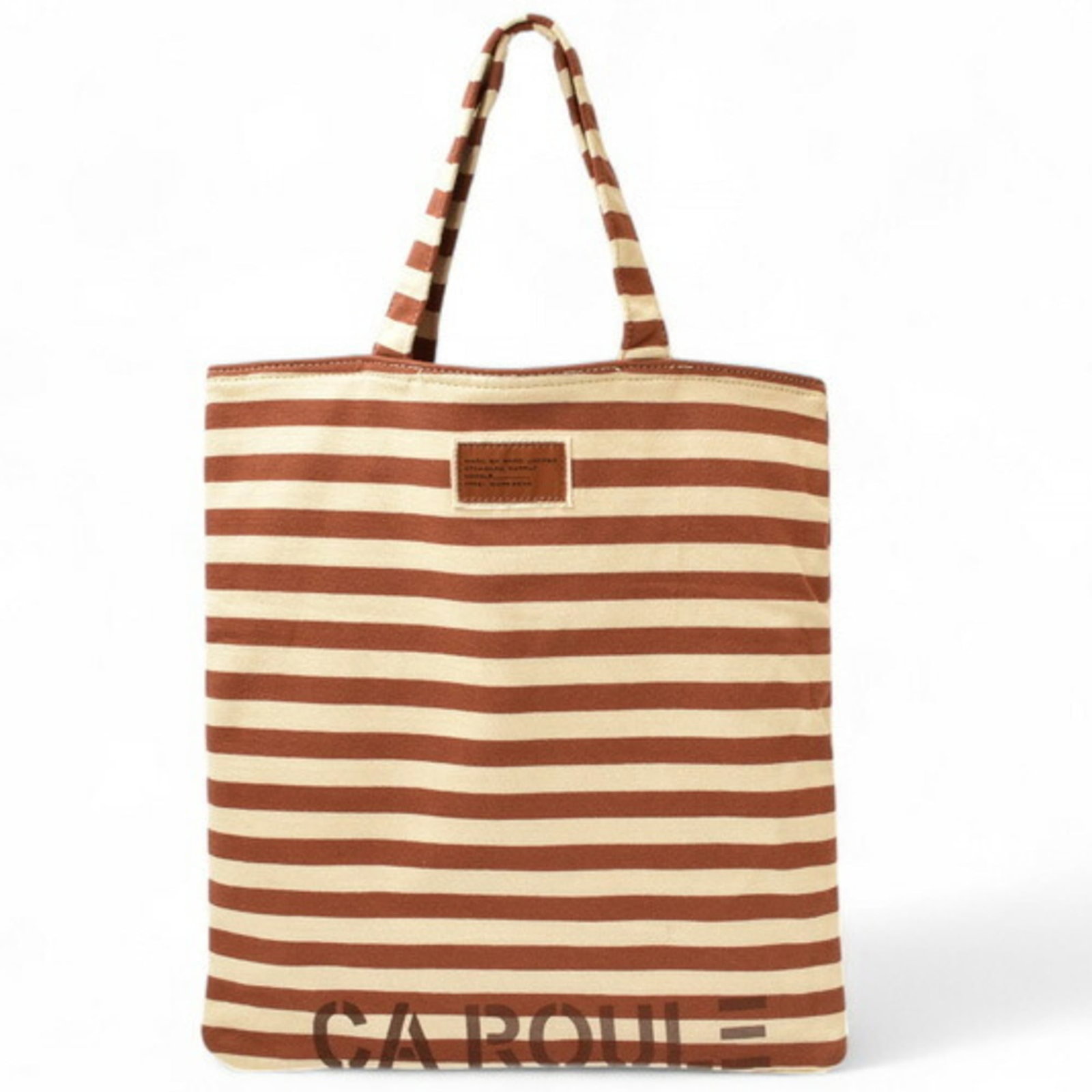Marc Jacobs Cotton Tote Bag: Marc Jacobs Cotton Tote Bag The Marc Jacobs Cotton Tote Bag is a stylish and practical accessory made from high-quality cotton. Its classic design with brown and white color options makes it a
