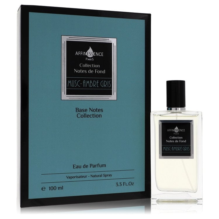 Musc Ambre Gris by Affinessence Eau De Parfum Spray (Unisex) 3.3 oz: Musc Ambre Gris by Affinessence Eau De Parfum Spray (Unisex) 3.3 oz Musc Ambre Gris by Affinessence Eau De Parfum Spray is an alluring combination of black musk and grey amber, creating a mysterious