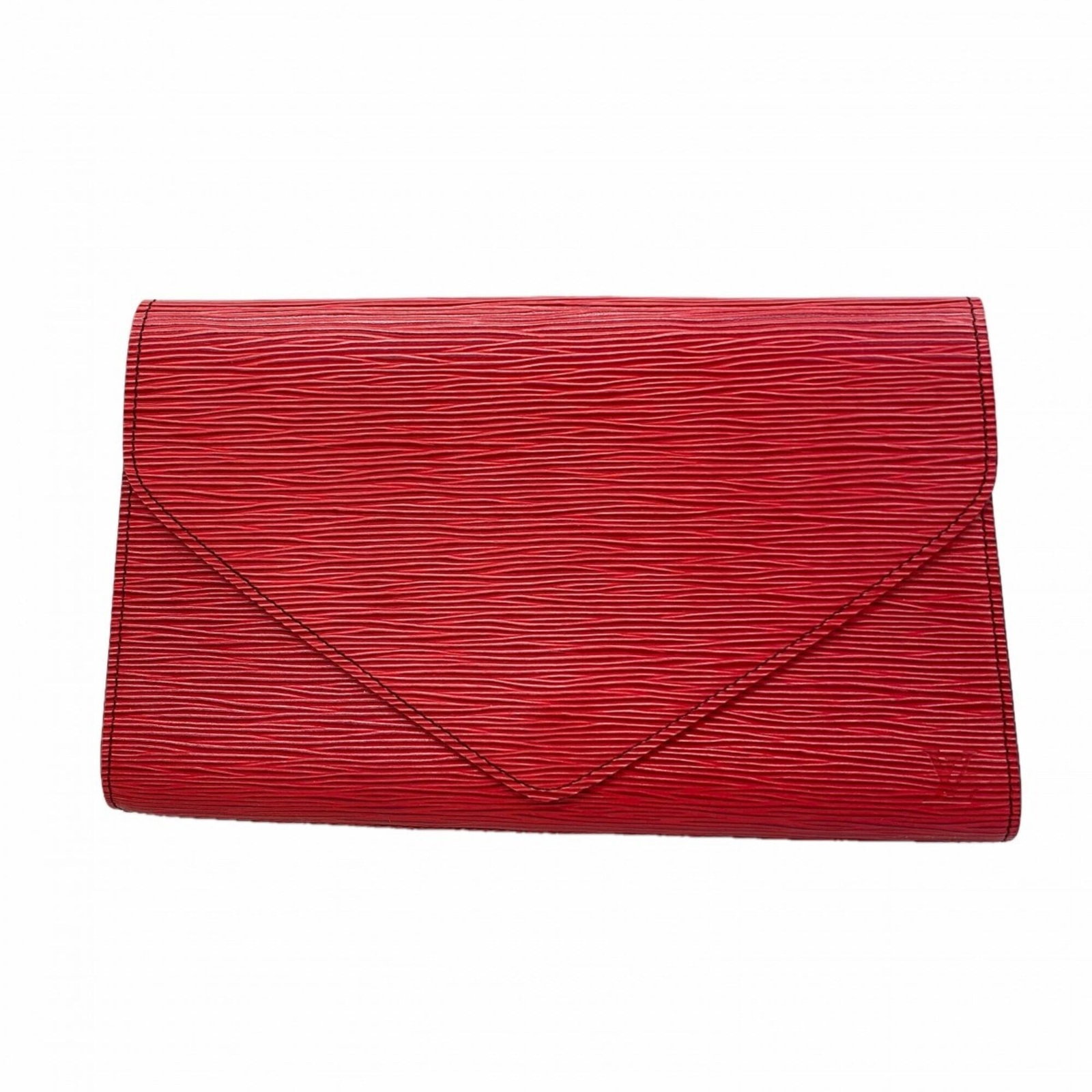 Clutch Bag Louis Vuitton: Clutch Bag Louis Vuitton Castilian red Clutch Bag from Louis Vuitton, featuring a classic design with precise measurements at 16cm x 27cm x 3cm. This stylish accessory boasts a timeless look that