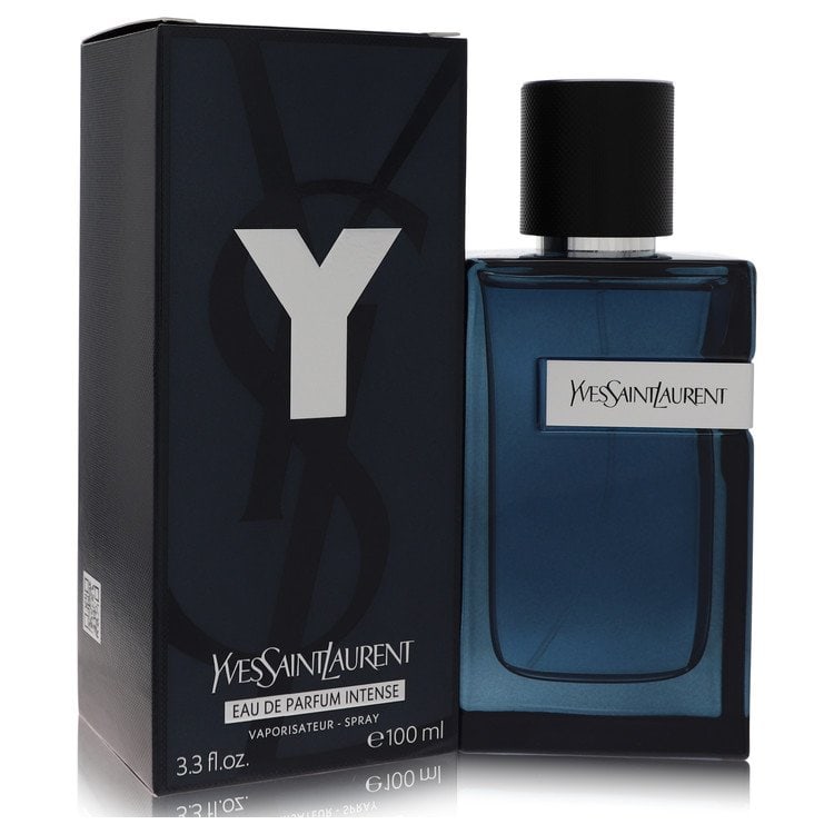 Y Intense by Yves Saint Laurent Eau De Parfum Spray 3.3 oz: Y Intense by Yves Saint Laurent Eau De Parfum Spray 3.3 oz Yves Saint Laurent's Y Intense Eau De Parfum Spray is a men's cologne available in a 3.3 oz size, offering a distinctive scent for everyday