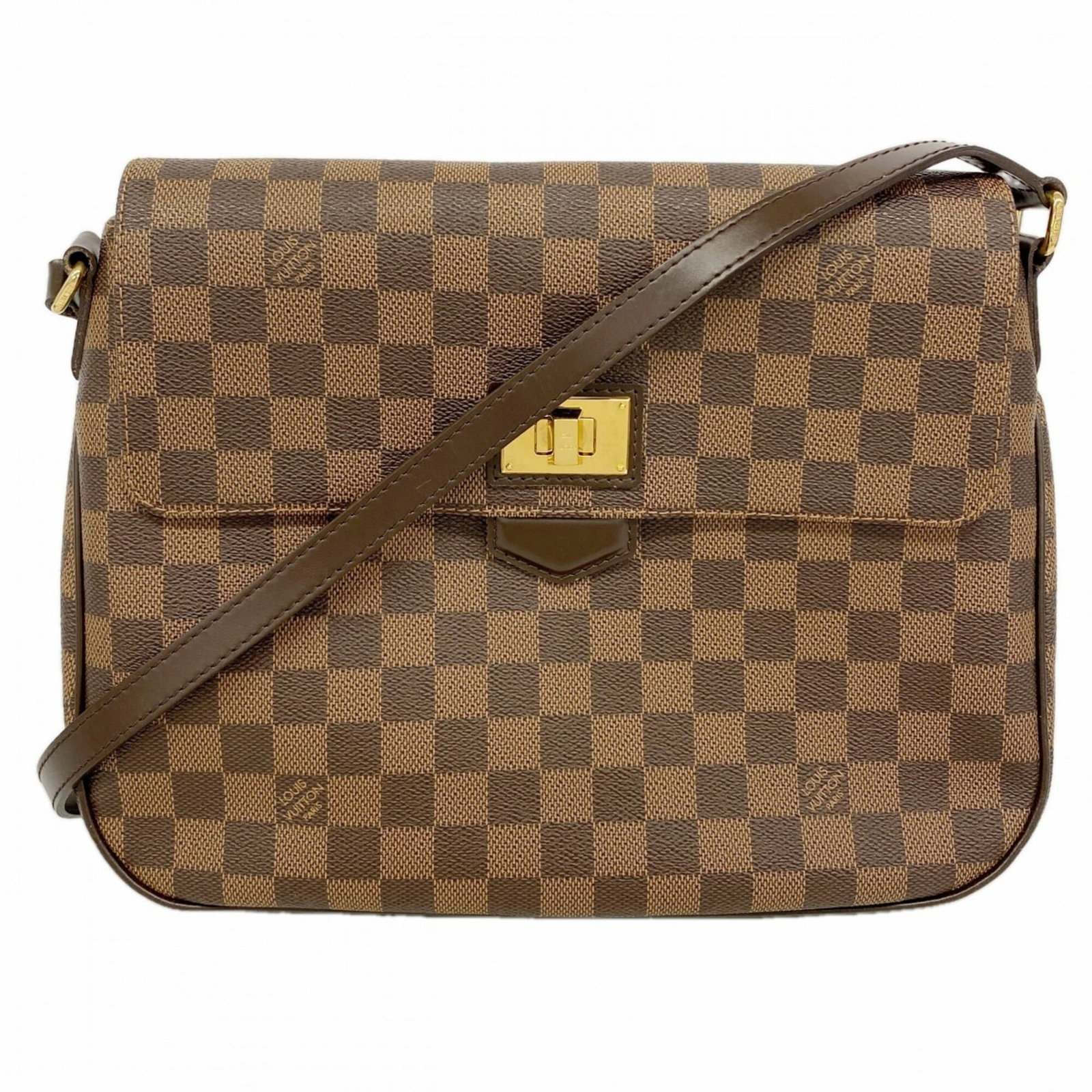 Shoulder bag from Louis Vuitton: Shoulder bag from Louis Vuitton Louis Vuitton's Ebene shoulder bag boasts a sleek design with clean lines and a compact size, making it perfect for everyday use. The Ebene color adds a touch of