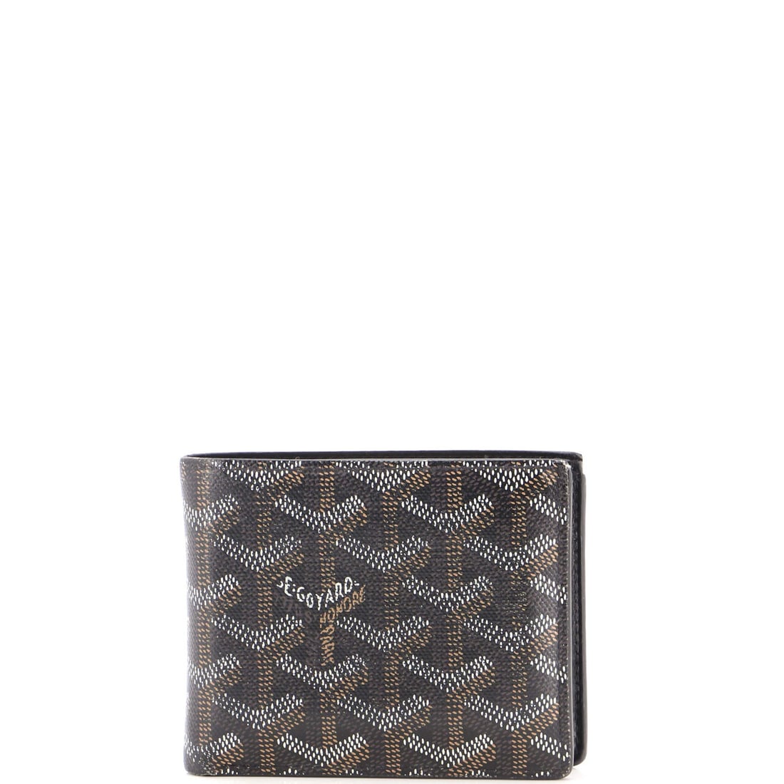 Victoire Wallet Coated Canvas Goyard: Victoire Wallet Coated Canvas Goyard The Victoire Wallet Coated Canvas Goyard boasts a sleek black exterior made from canvas coated with a durable finish, complemented by a rich black leather
