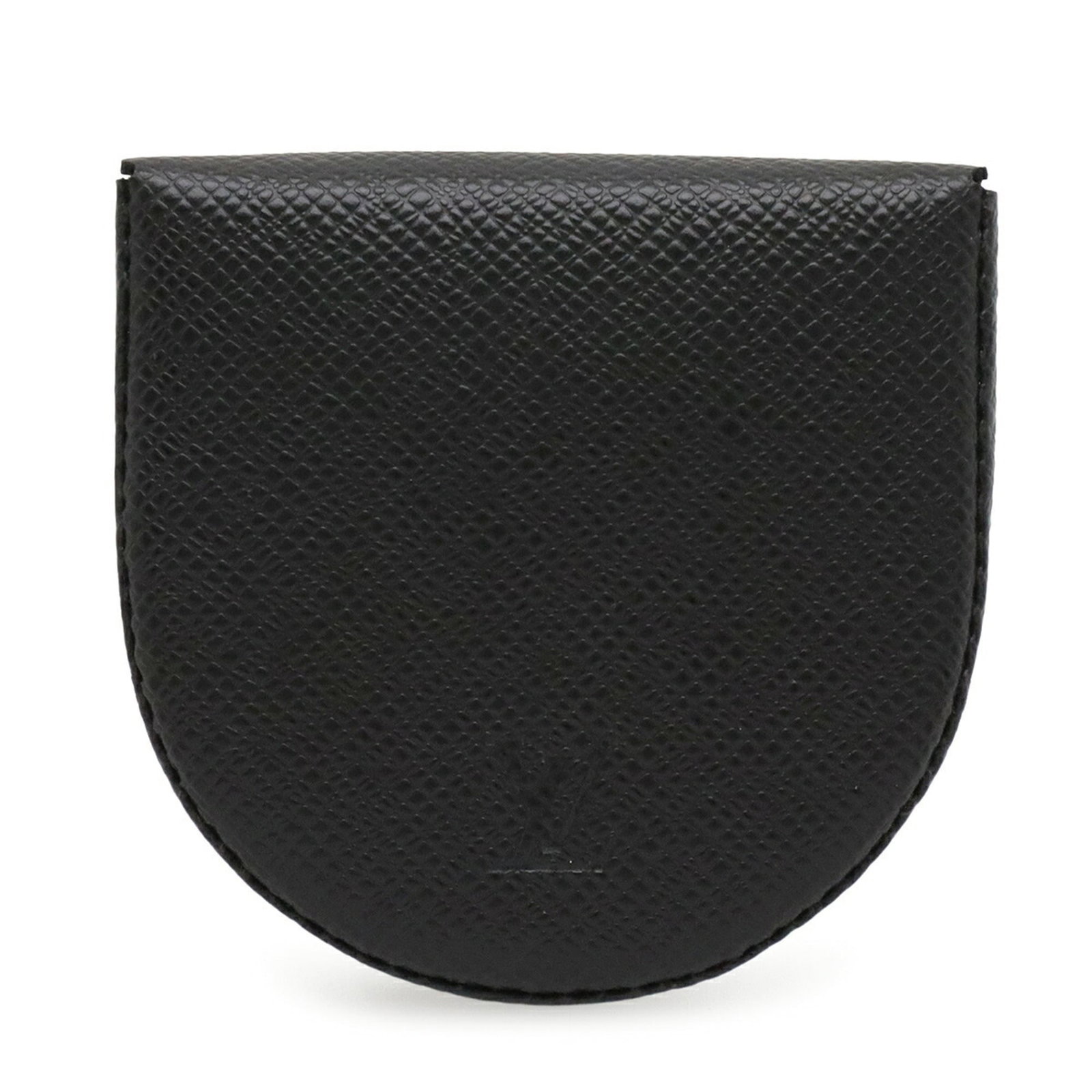 Louis Vuitton Coin Purse/ Coin Case Taiga Leather: Louis Vuitton Coin Purse/ Coin Case Taiga Leather Taiga leather coin purse/coin case from Louis Vuitton, crafted with Ardoise color and measuring 8cm x 8.5cm in size. This small, structured bag