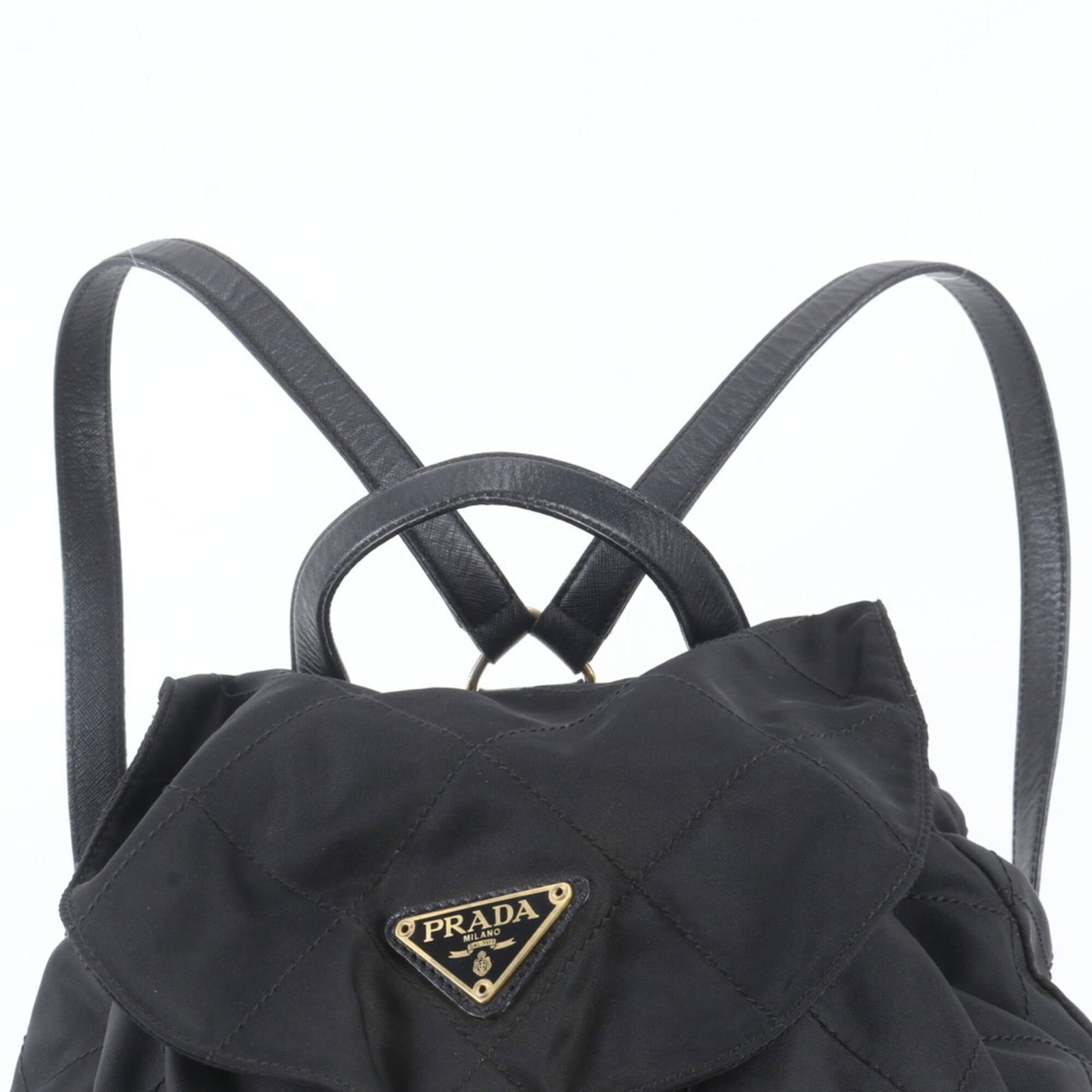 Nylon Leather Prada Backpack - 2