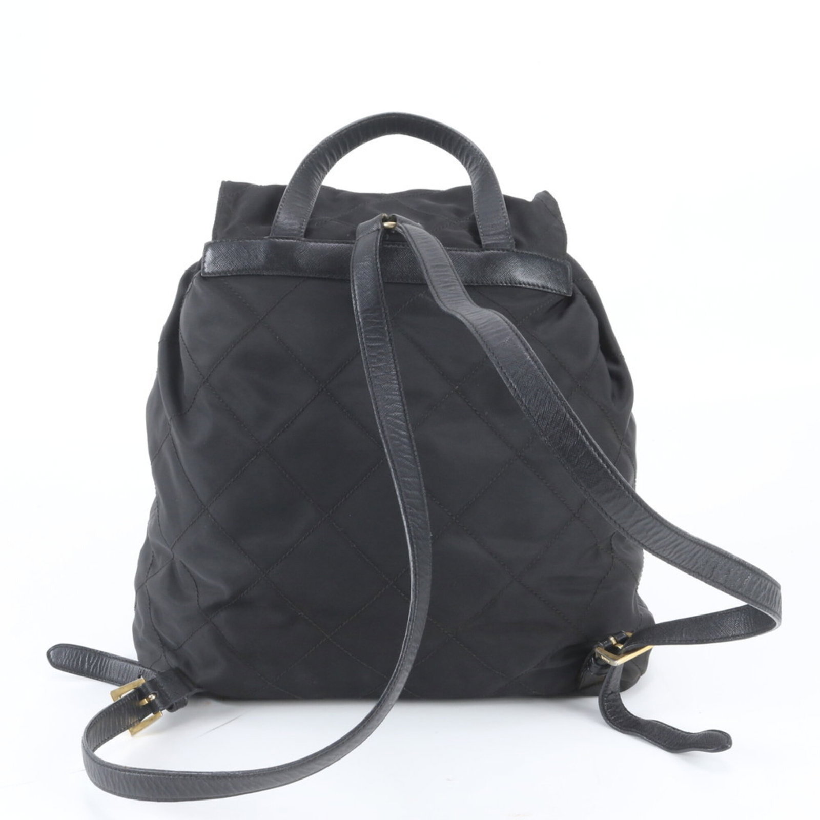 Nylon Leather Prada Backpack - 3