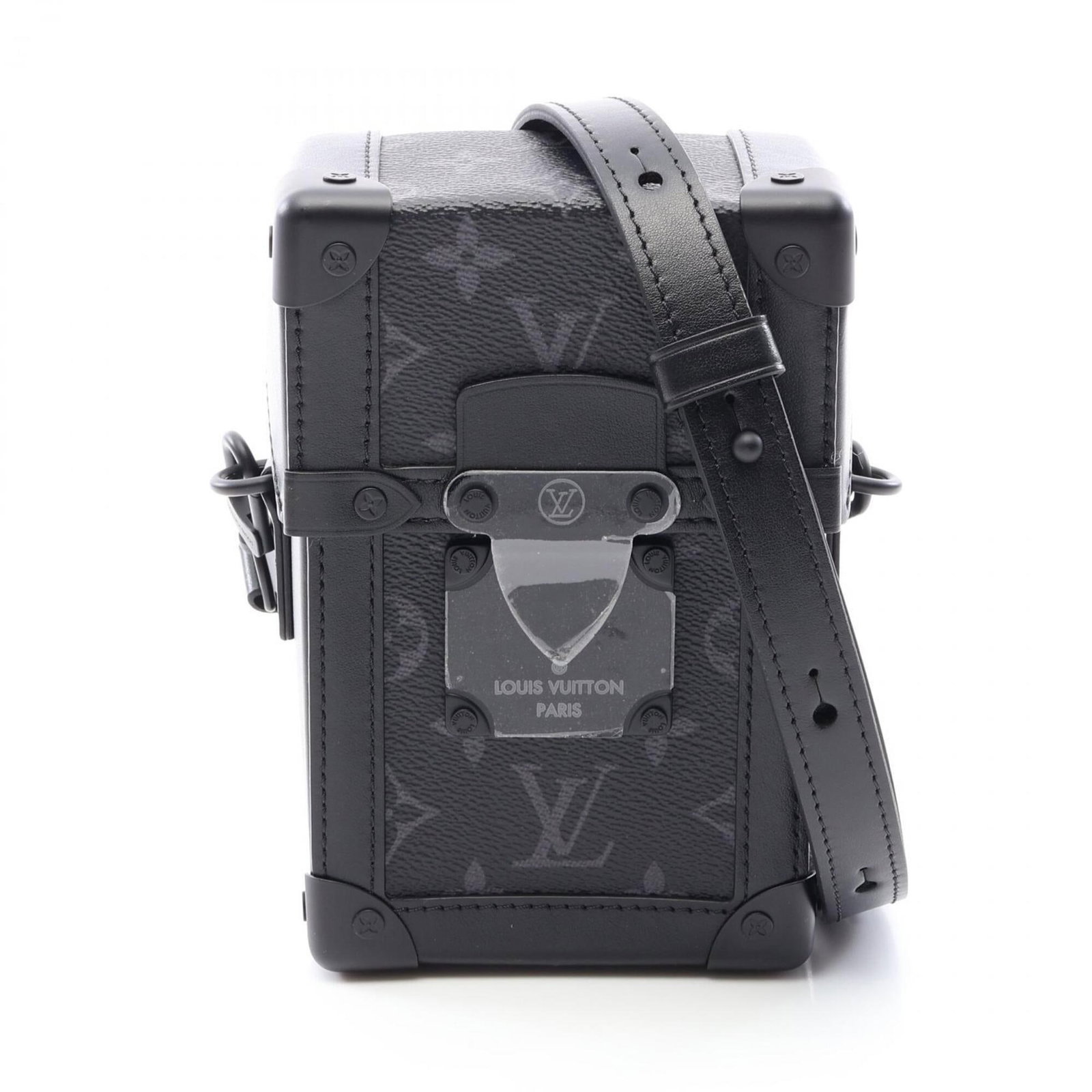 Louis Vuitton Handbag Shoulder Bag Coated Canvas Pvc Monogram Eclipse Leather: Louis Vuitton Handbag Shoulder Bag Coated Canvas Pvc Monogram Eclipse Leather This Louis Vuitton Handbag Shoulder Bag boasts a striking design, featuring coated canvas, PVC, Monogram Eclipse leather, 