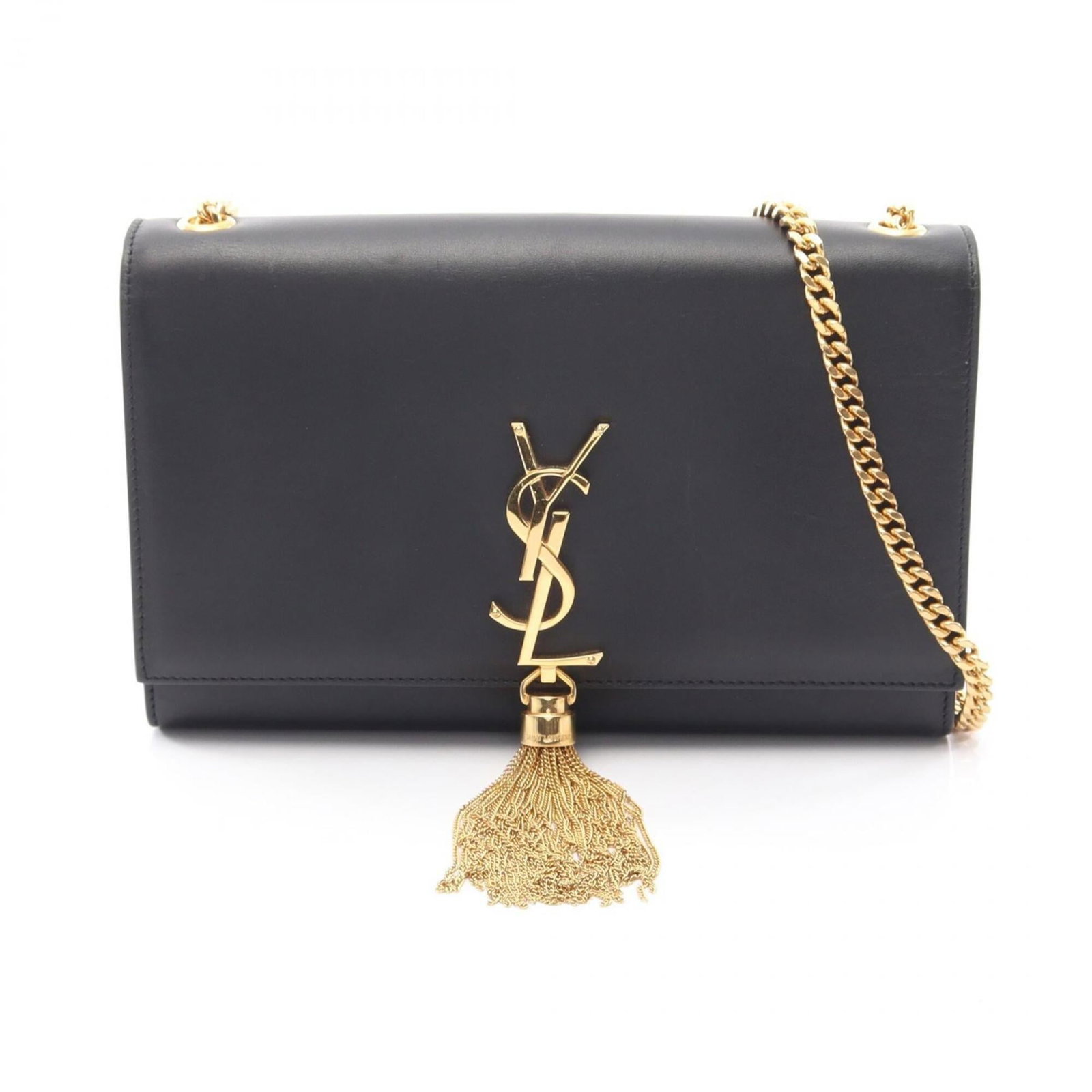 Saint Laurent Handbag Shoulder Bag Leather: Saint Laurent Handbag Shoulder Bag Leather Black Saint Laurent leather shoulder bag with dimensions 16cm x 24cm x 5cm. This sleek and stylish handbag features a classic design, perfect for everyday us