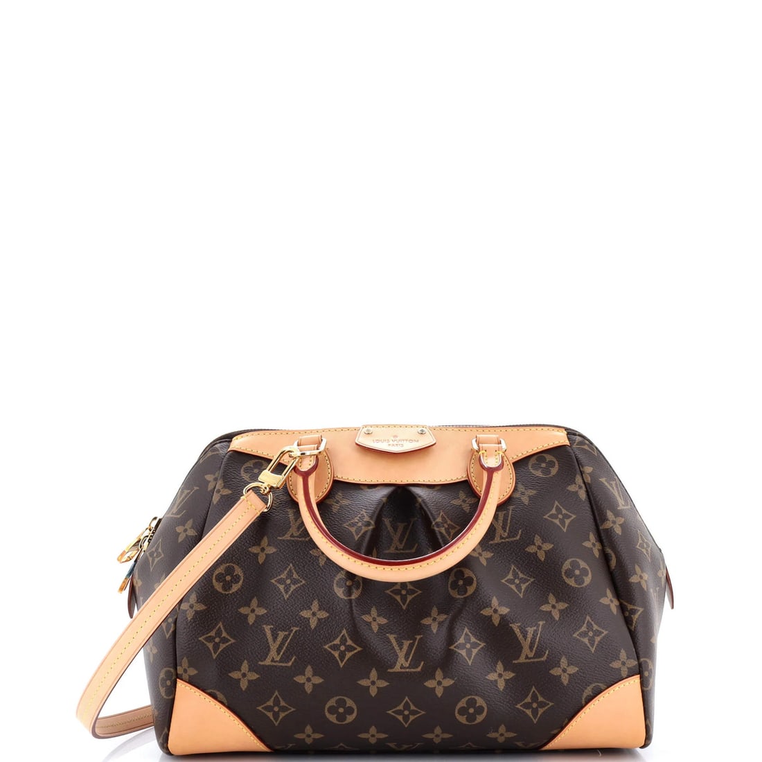 Segur NM Monogram Handbag Louis Vuitton: Segur NM Monogram Handbag Louis Vuitton The Segur NM Monogram Handbag from Louis Vuitton boasts a classic design with a timeless brown canvas exterior, adorned with the iconic monogram pattern. Measur